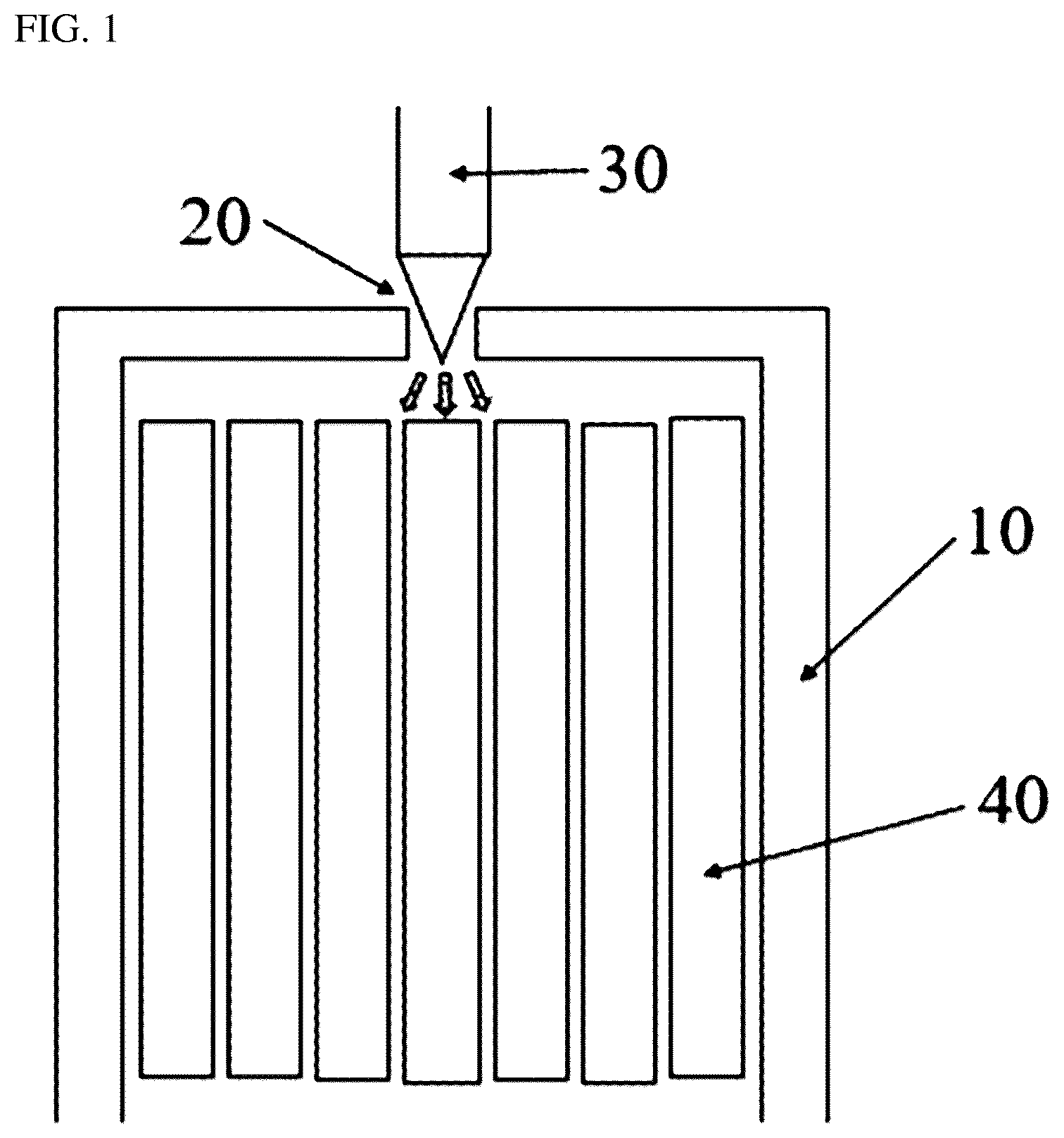 Patent US12297313 — Resin composition including trimodal filler component, battery module, battery pack, and automobile including the same — Figure 1