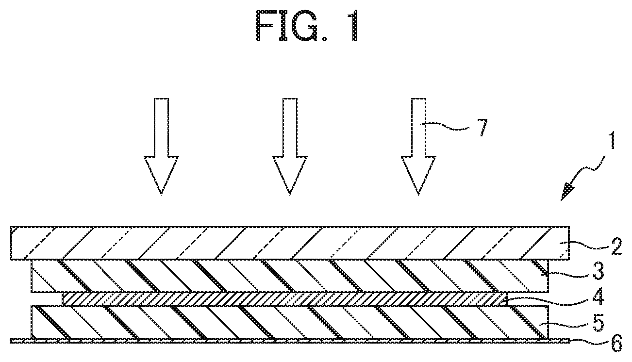 Patent US12297359 Figure 1 – Infrared-light-transmitting ink of dark color, and infrared-light-reflecting sheet obtained using same