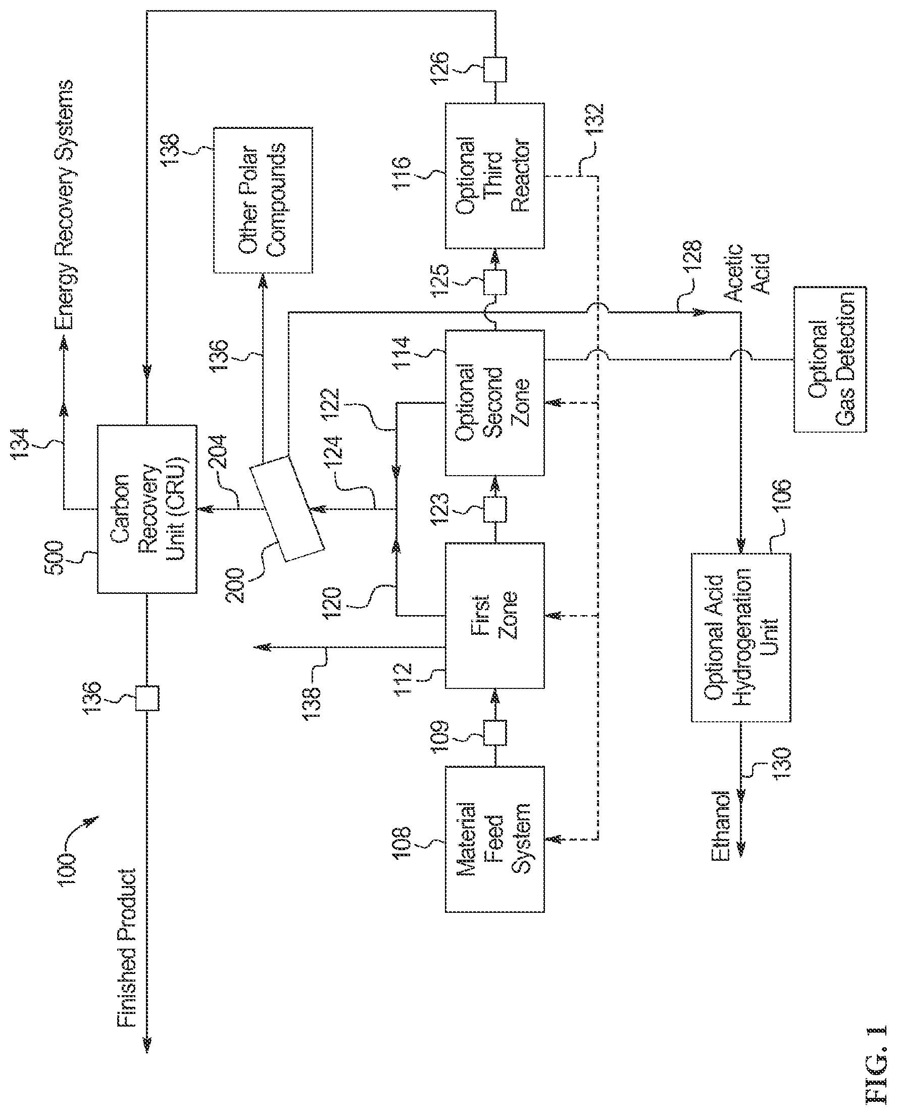 Patent US12297398 — Methods and apparatus for enhancing the energy content of carbonaceous materials from pyrolysis — Figure 1