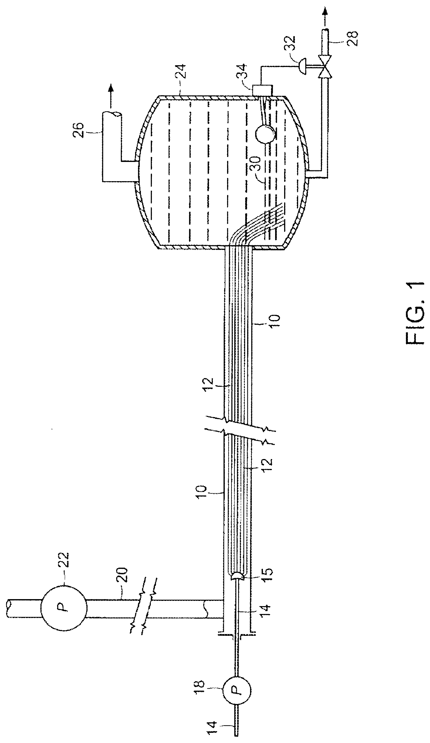Patent US12297404 — Process and system for producing biodiesel — Figure 1