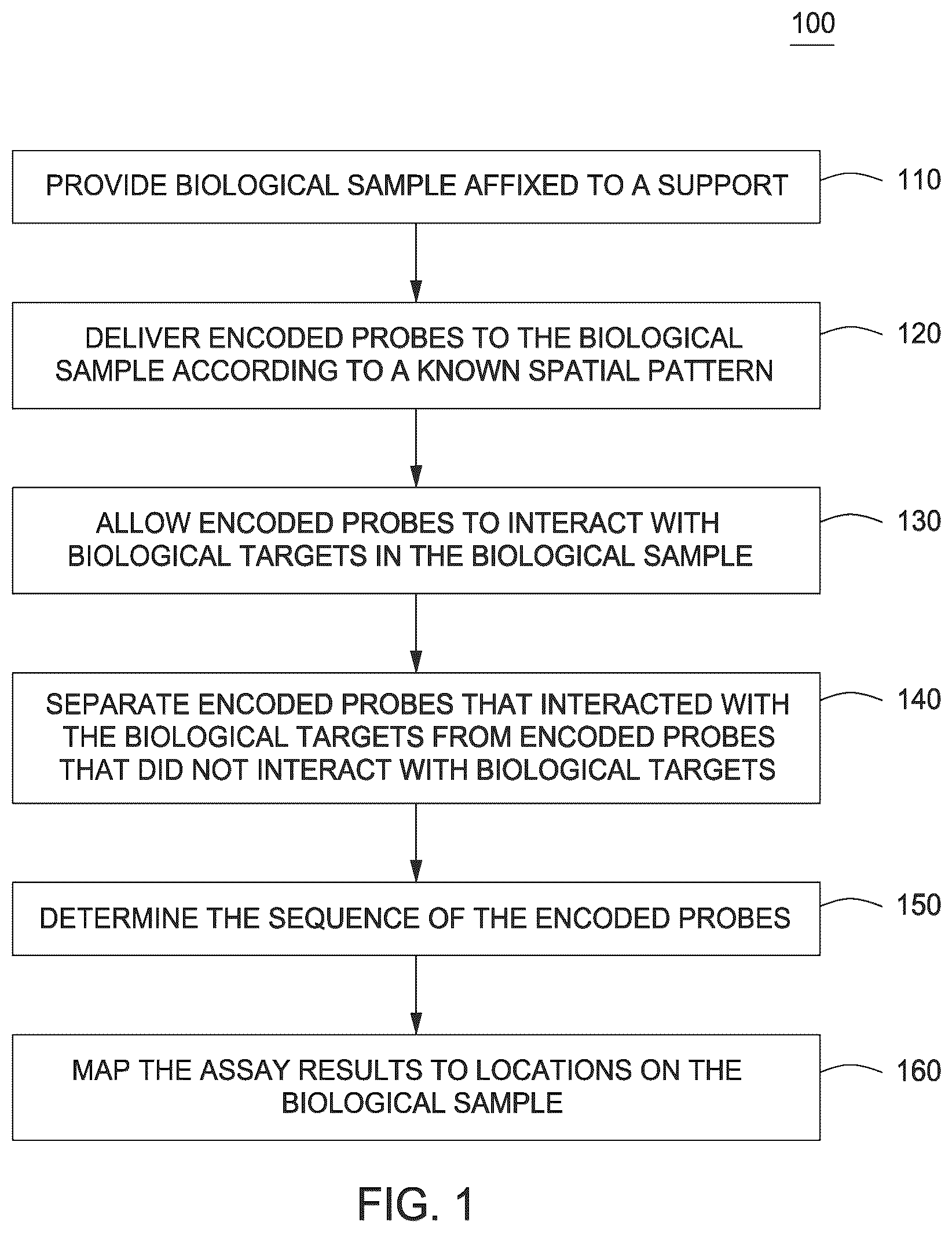 Patent US12297487 — Spatially encoded biological assays — Figure 1