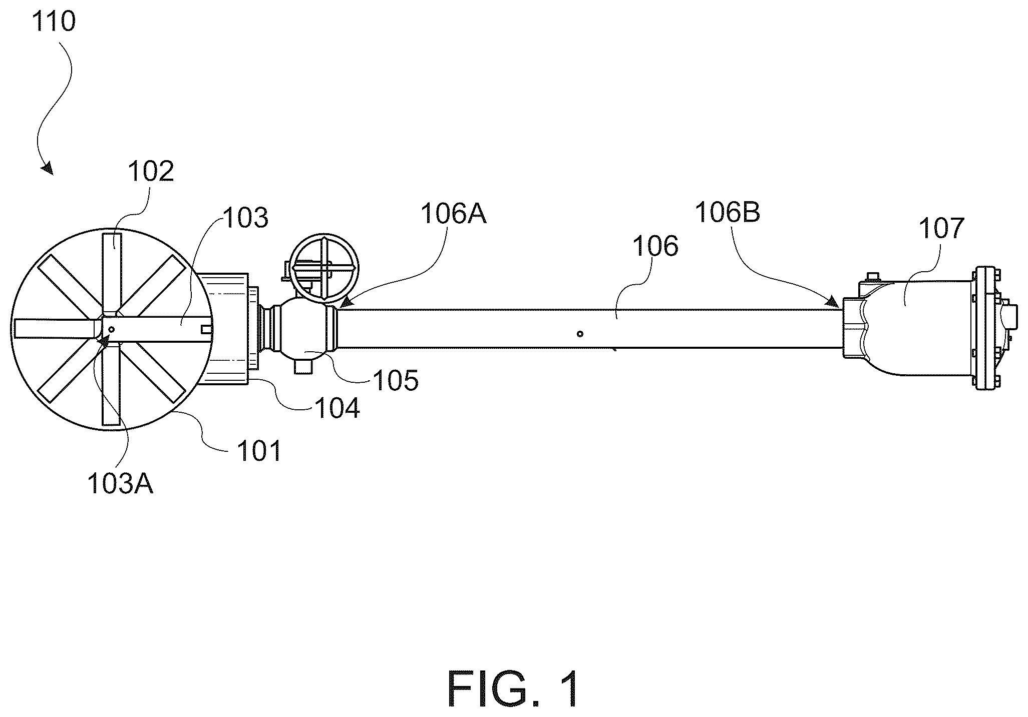 Patent US12297546 — Turbine-induced ICCP system for metallic pipelines — Figure 1