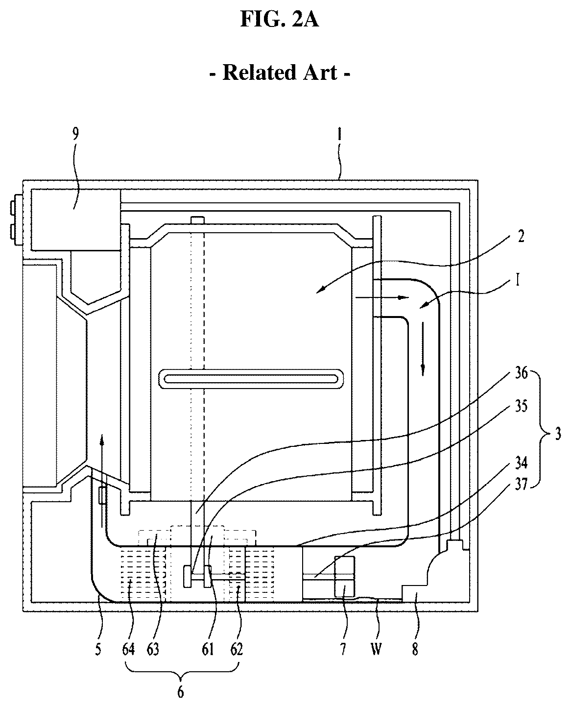 Patent US12297585 Figure 2 – Laundry treating apparatus