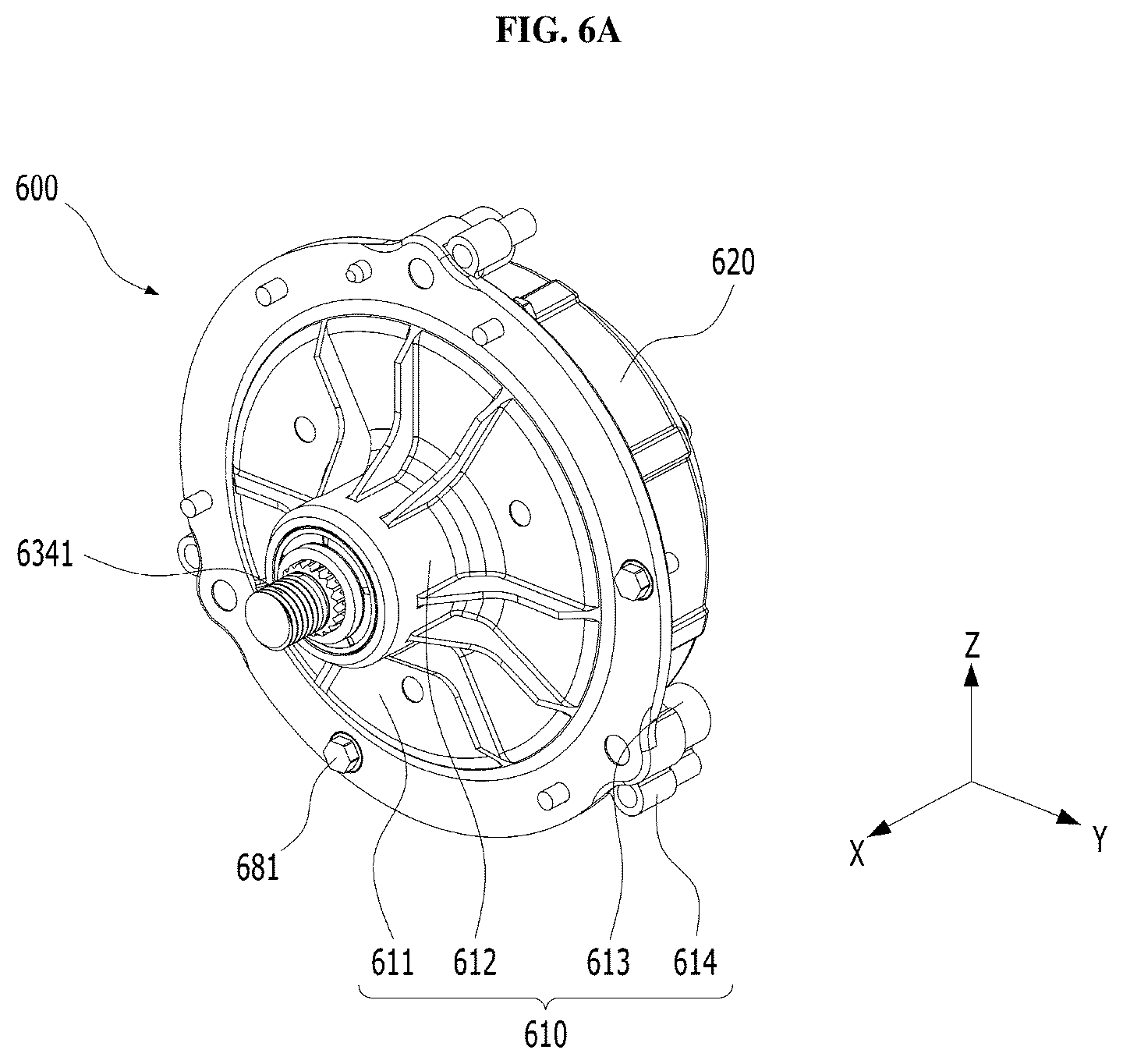 Patent US12297585 Figure 7 – Laundry treating apparatus