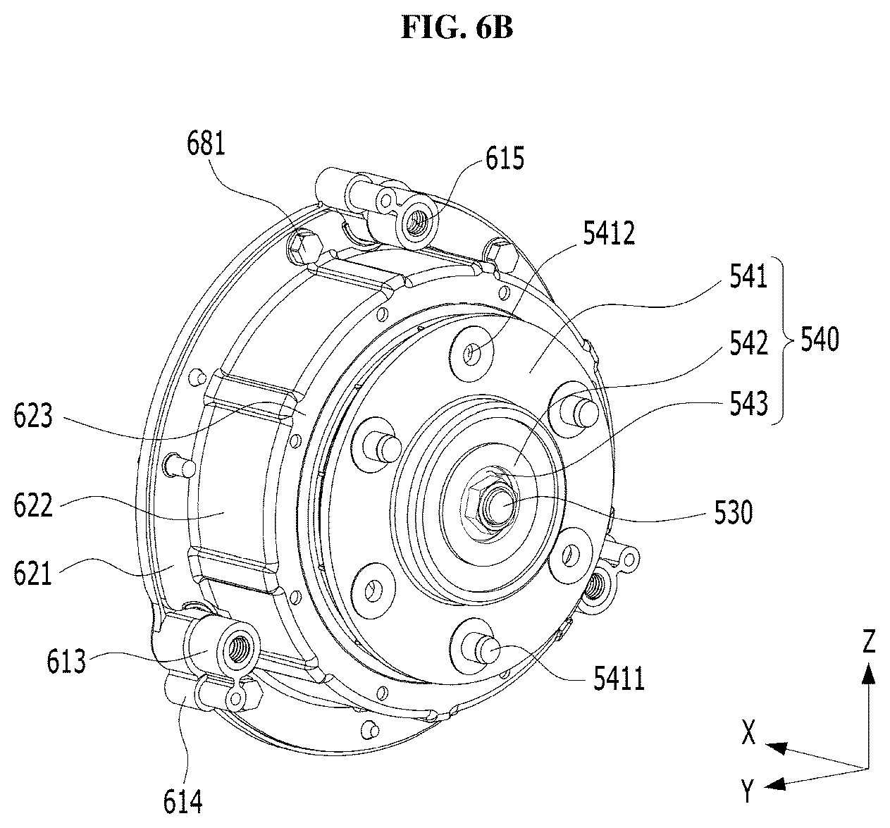 Patent US12297585 Figure 8 – Laundry treating apparatus