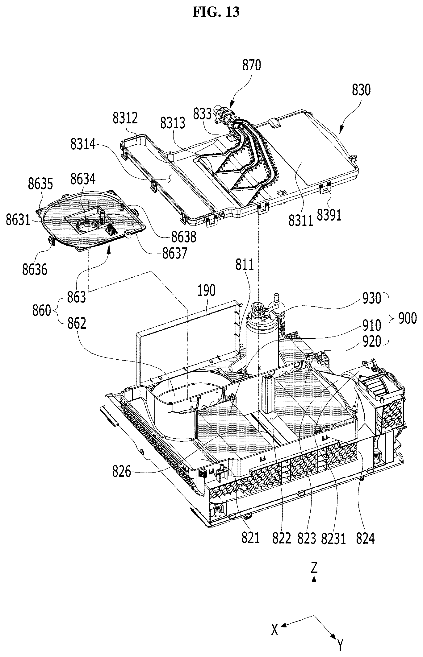 Patent US12297585 Figure 15 – Laundry treating apparatus