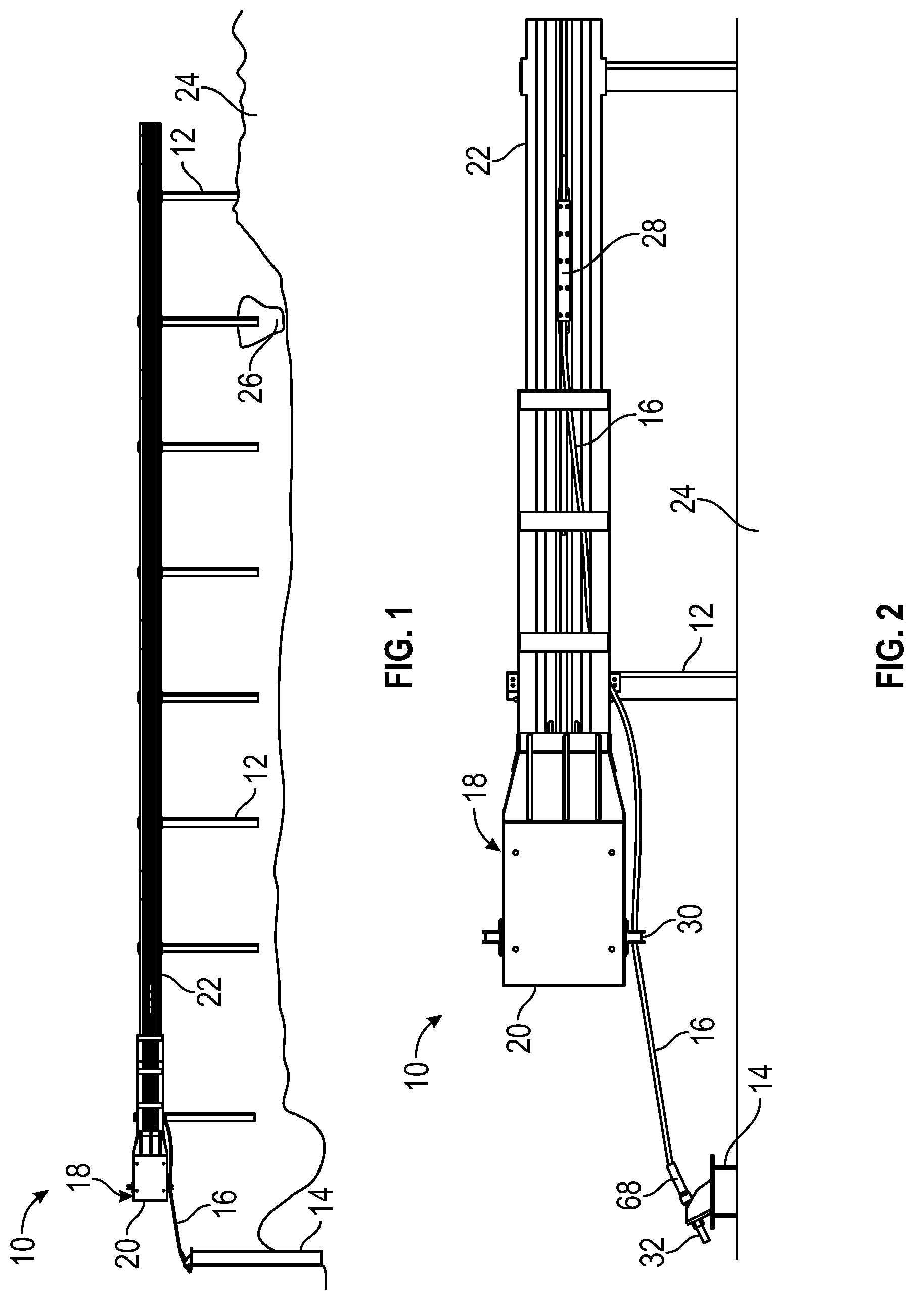 Patent US12297611 — Guardrail terminal — Figure 1