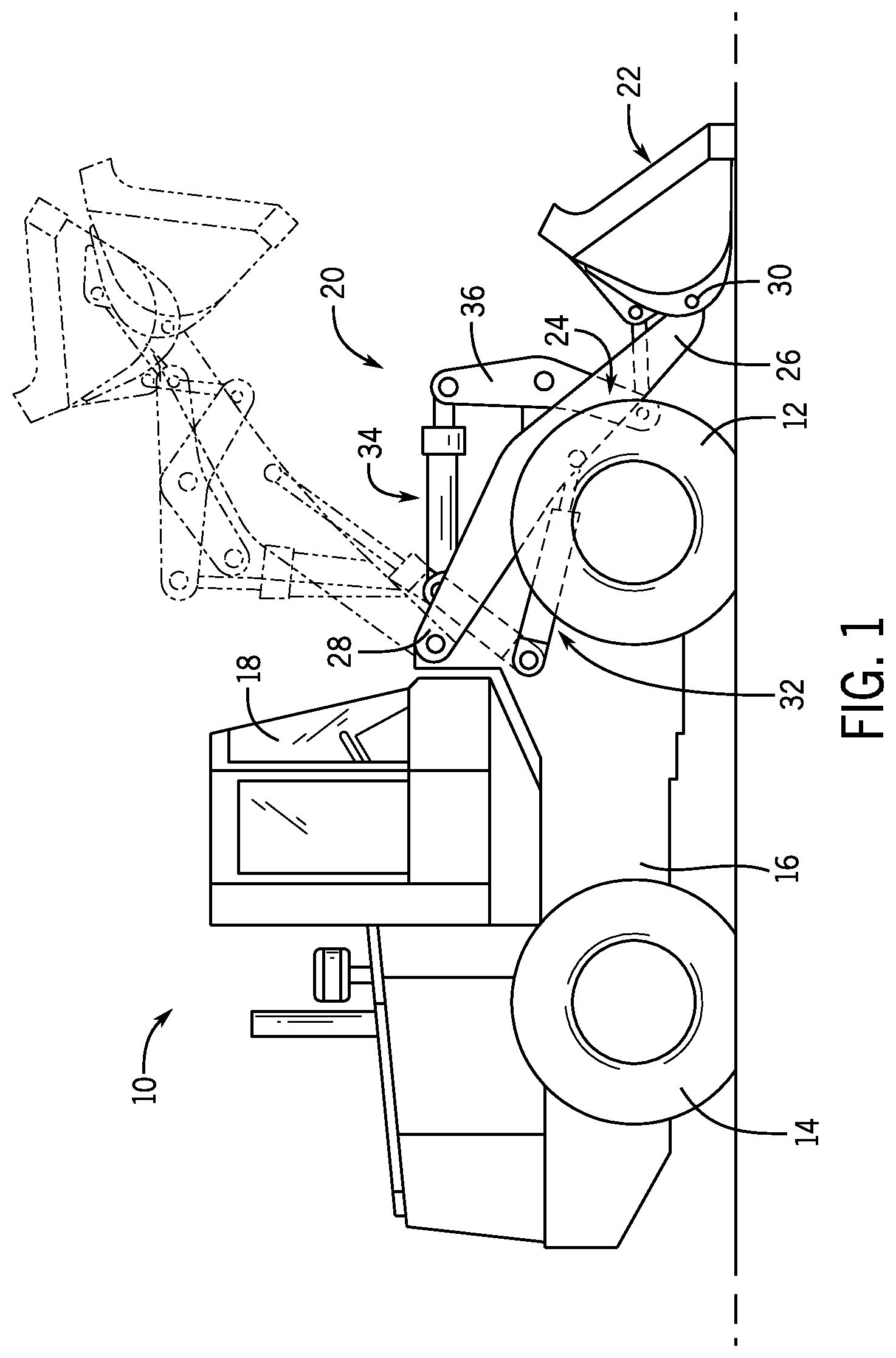 Patent US12297623 — System and method for controlling load dependent valve flow with an overruning load — Figure 1