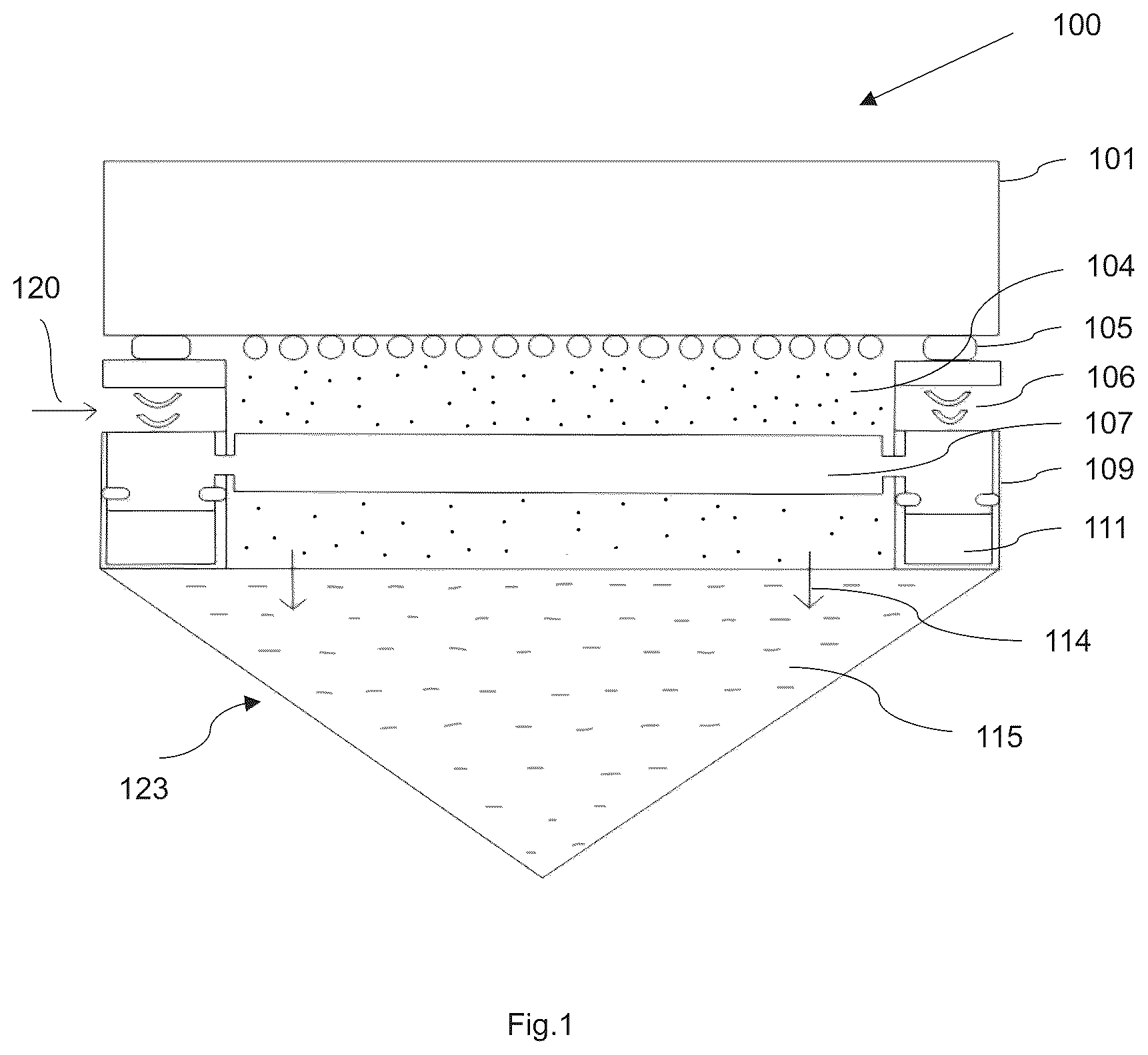 Patent US12297626 — Triple purpose solar panel condensation system — Figure 1