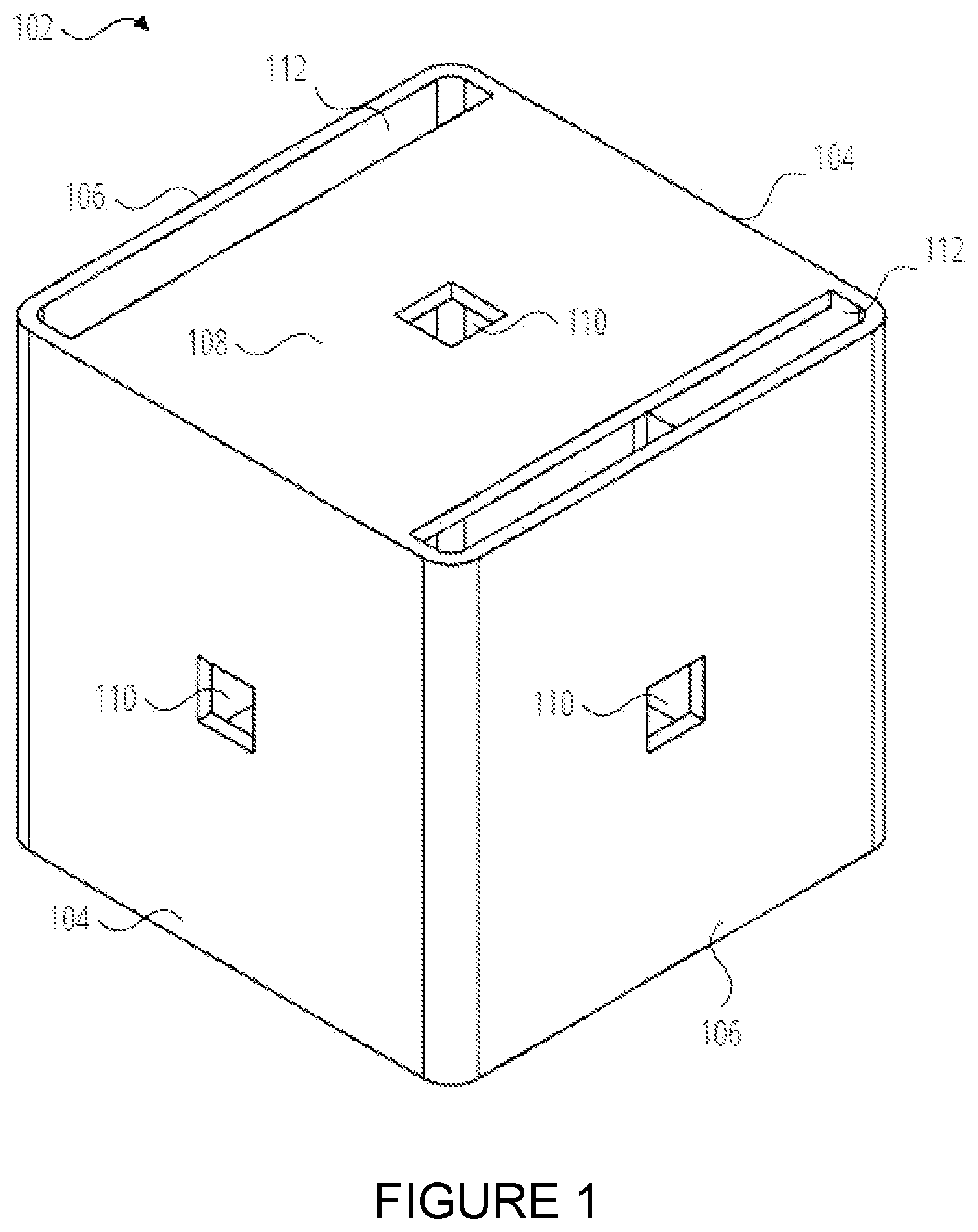 Patent US12297639 — Articulating support bracket — Figure 1