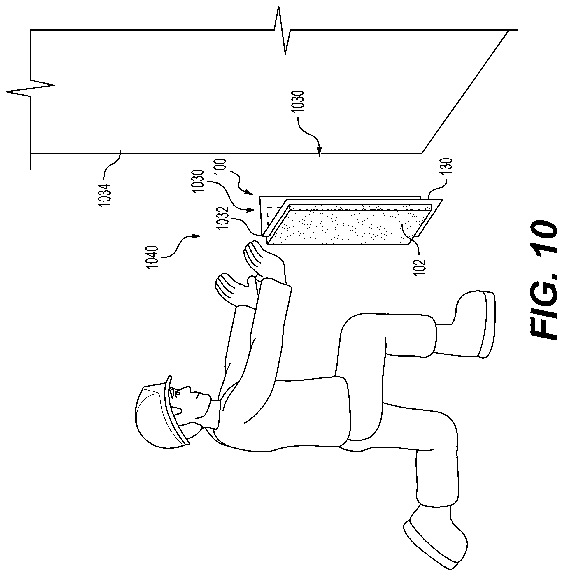 Patent US12297646 Figure 15 – Reinforced porcelain panel product fabrication methods for enhanced structural protection