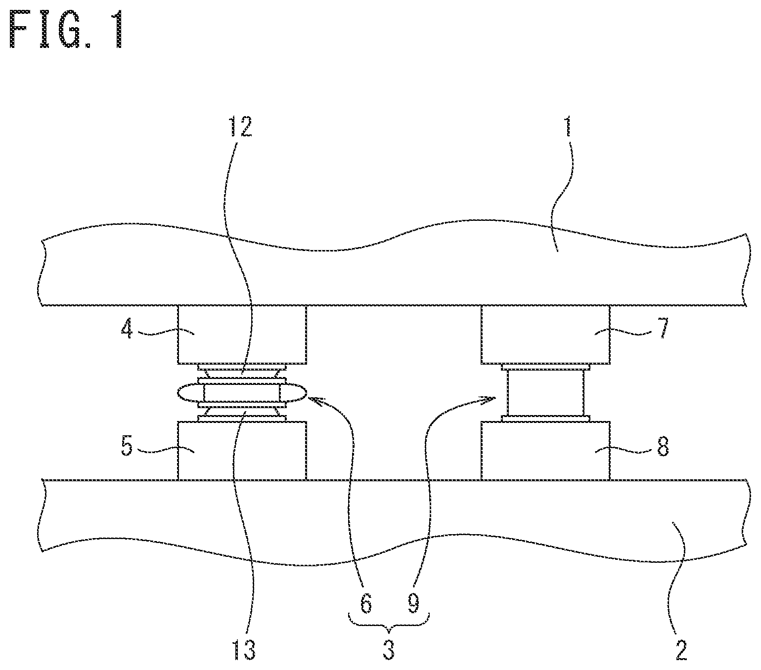 Patent US12297657 — Steel damper for seismic isolation and seismic isolation structure — Figure 1