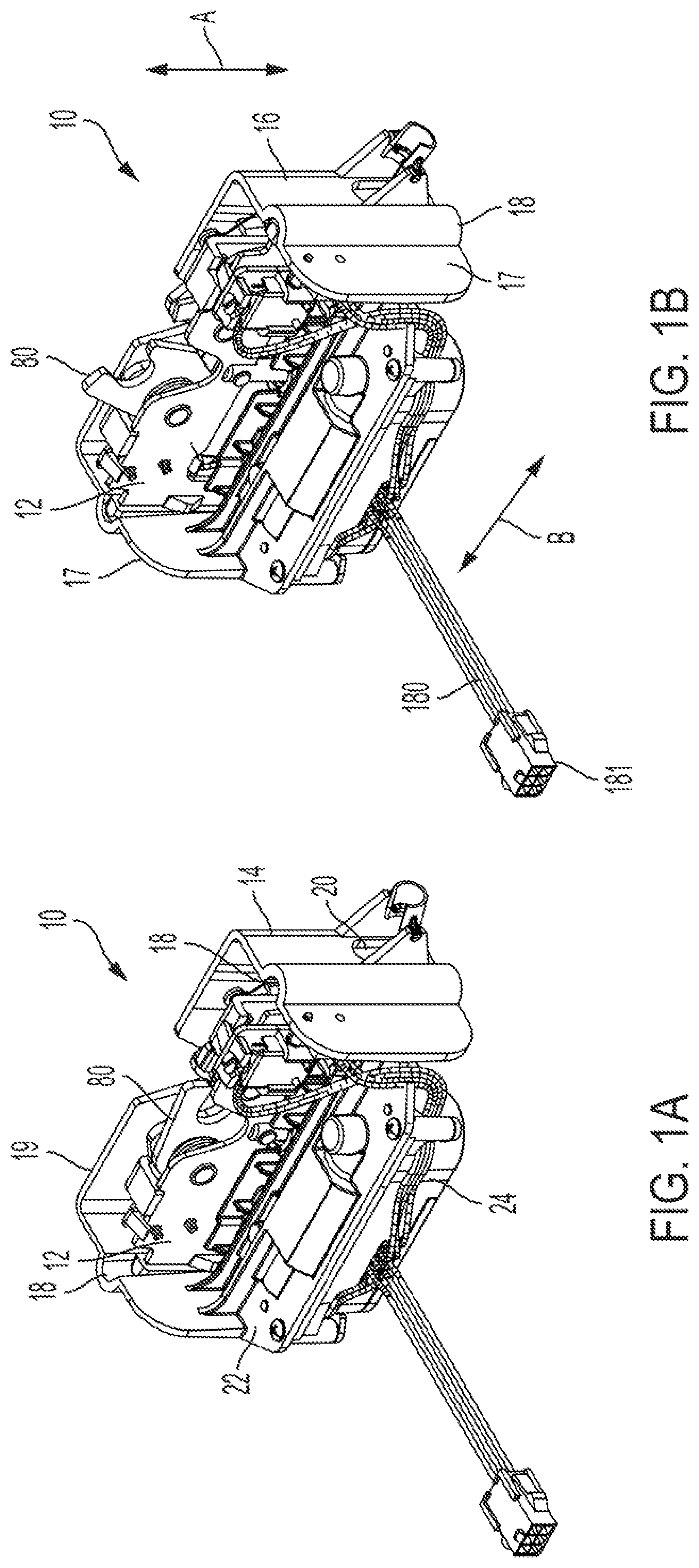 Patent US12297668 Figure 1 – Compression latch
