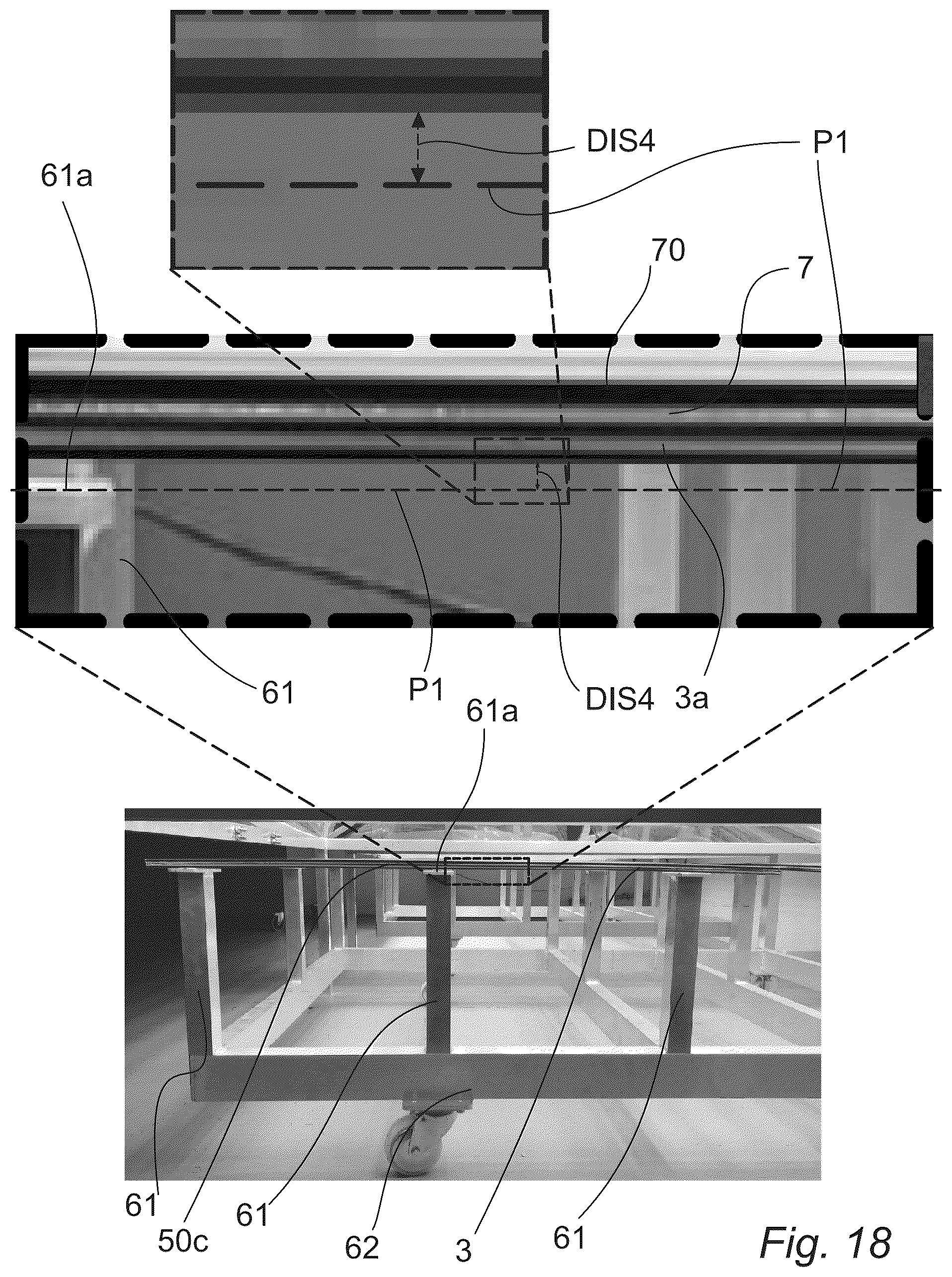 Patent US12297692 Figure 10 – Building aperture cover, such as a window or door, comprising flexible gasket with sealed cavity