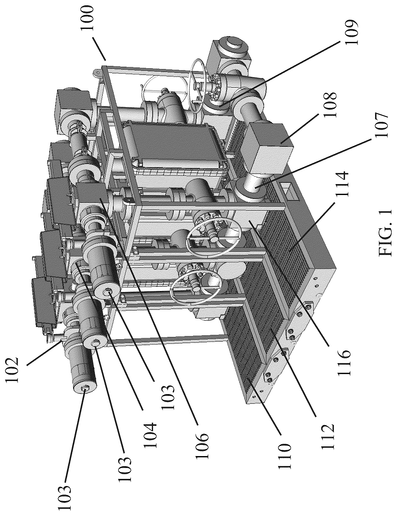 Patent US12297704 Figure 1 – Modular managed pressure drilling choke system