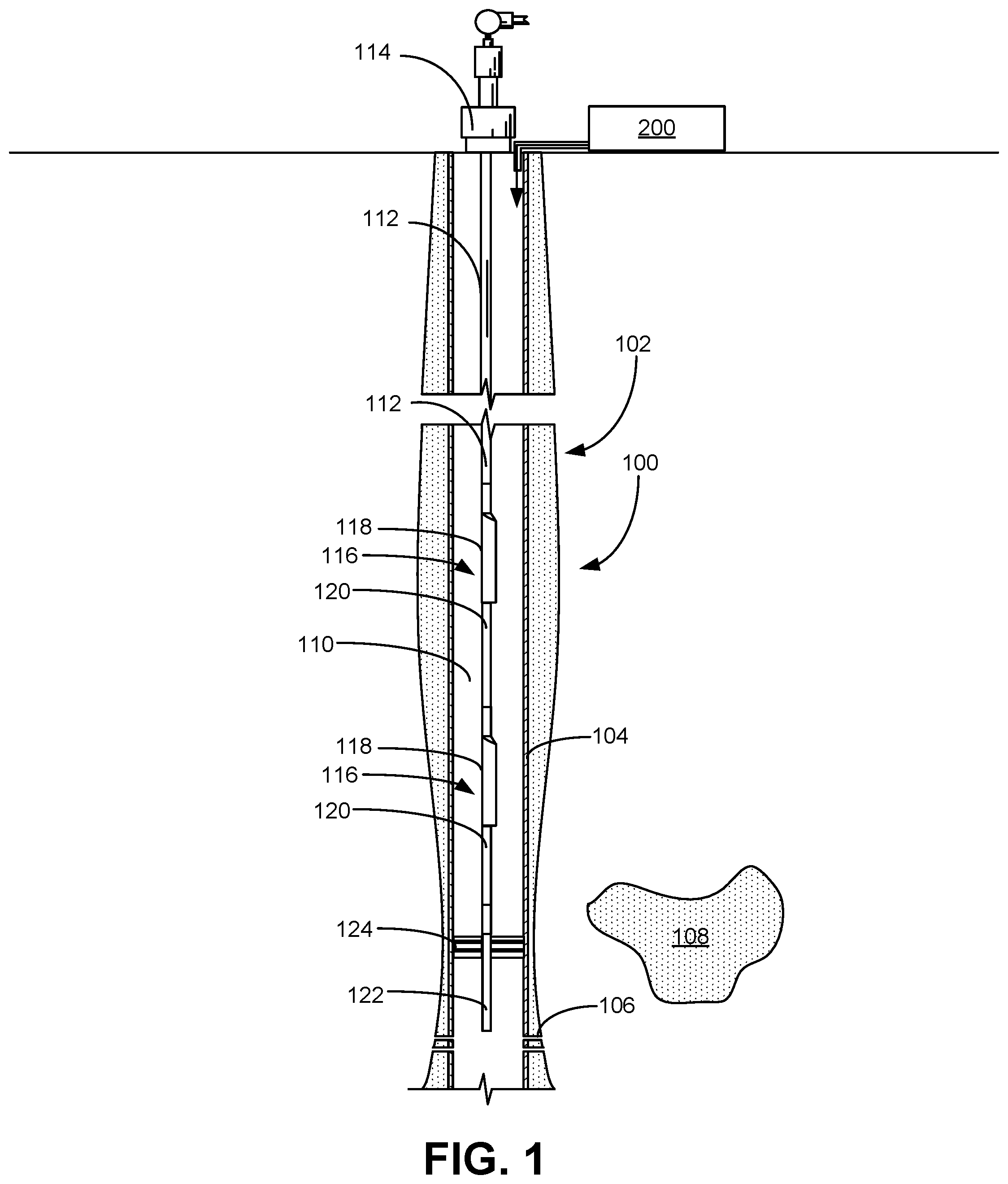 Patent US12297723 — Electric closing side pocket mandrel — Figure 1