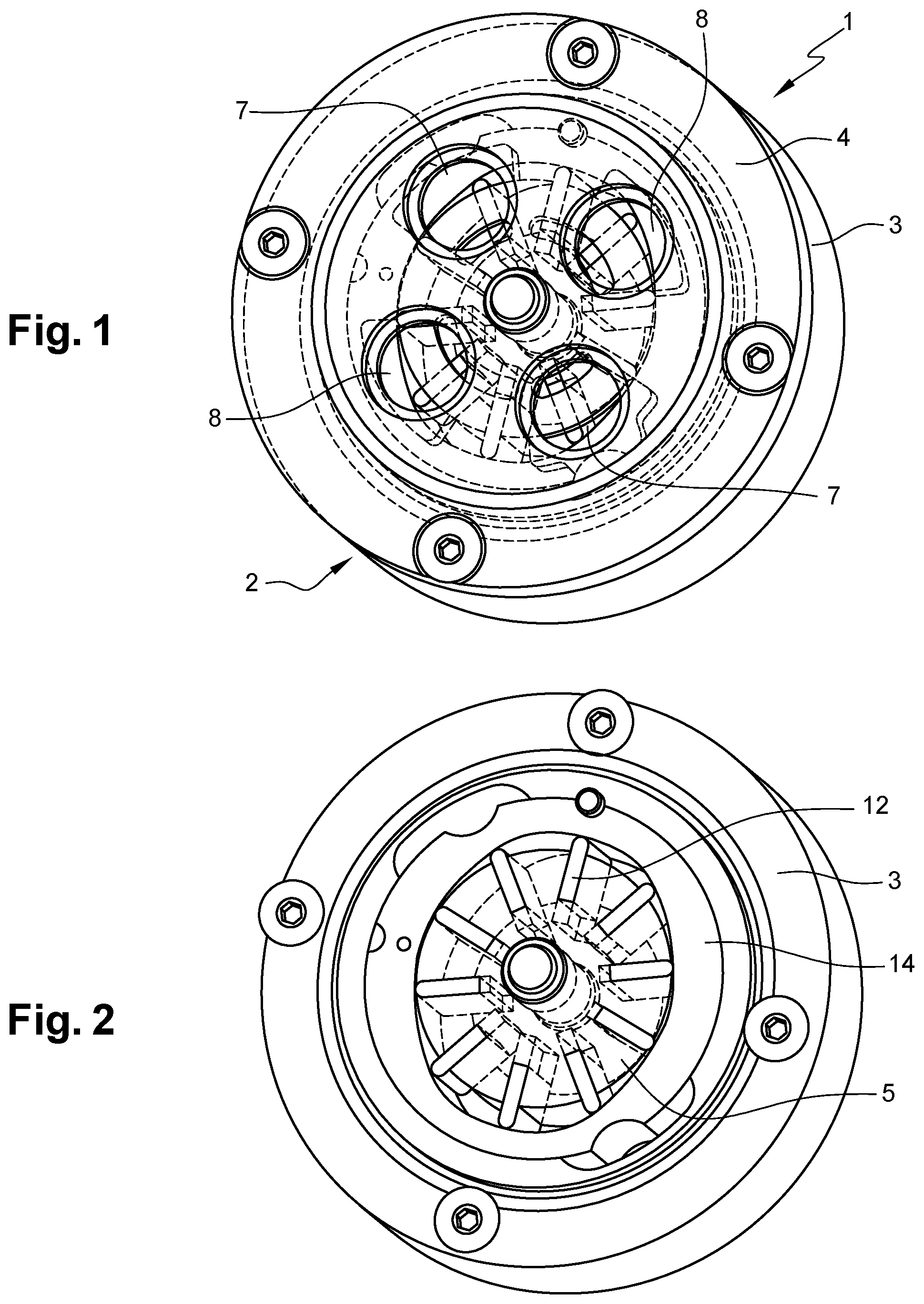 Patent US12297739 Figure 1 – Rotary vane pump
