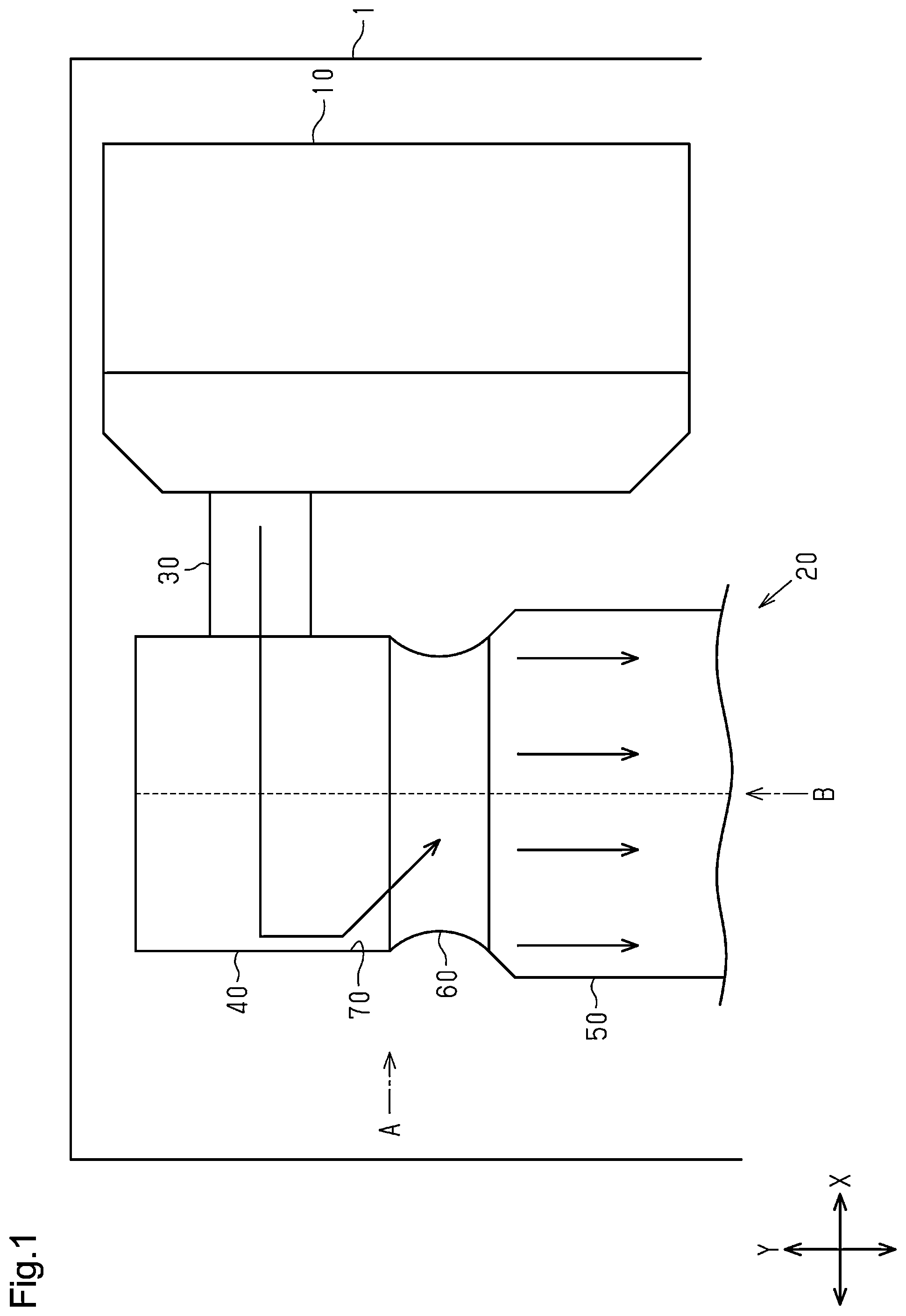 Patent US12297764 Figure 1 – Exhaust purifying apparatus for internal combustion engine