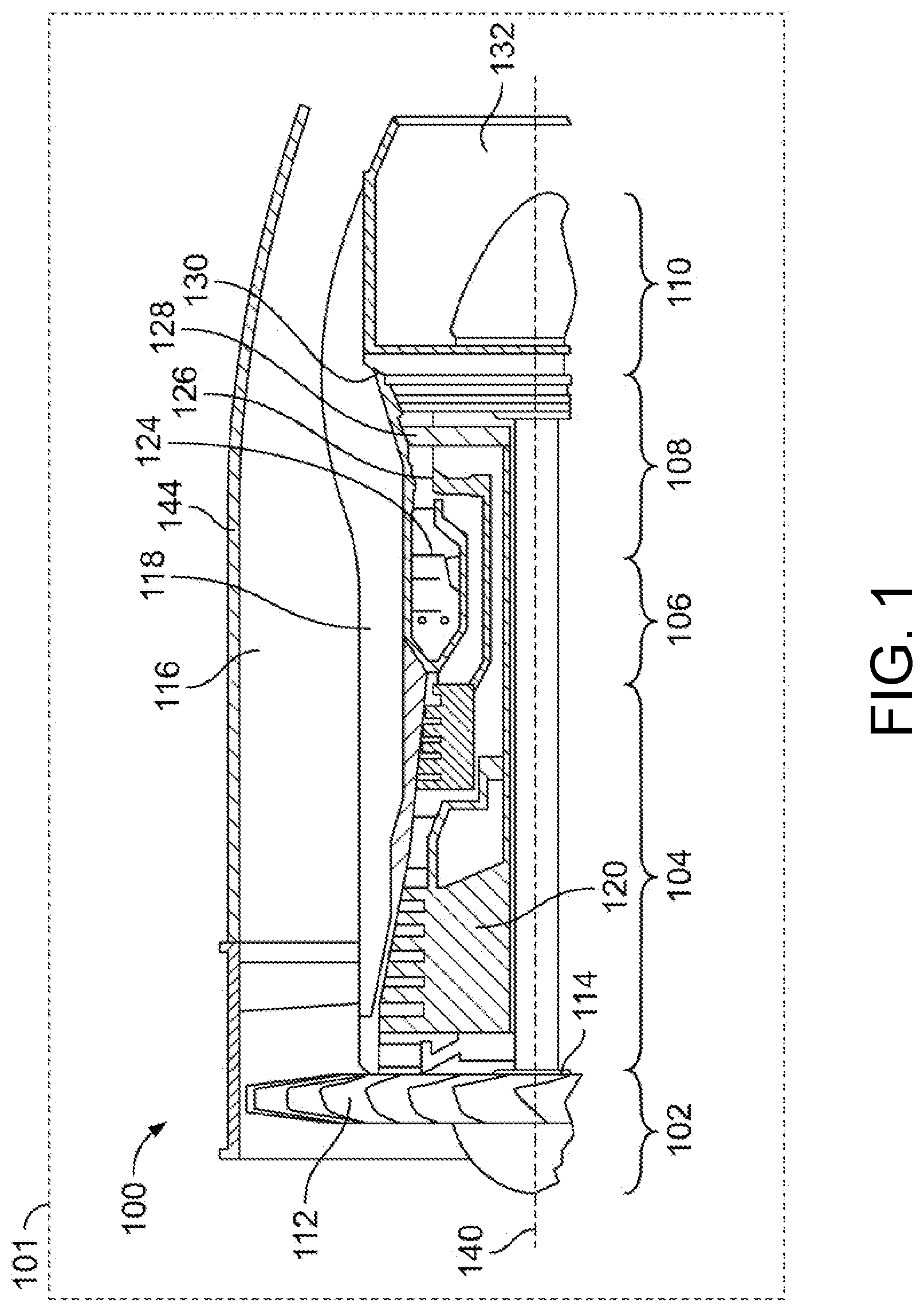 Patent US12297778 — Components having coating systems defined by tiles secured thereto, methods of producing the components, and aircraft comprising the components — Figure 1