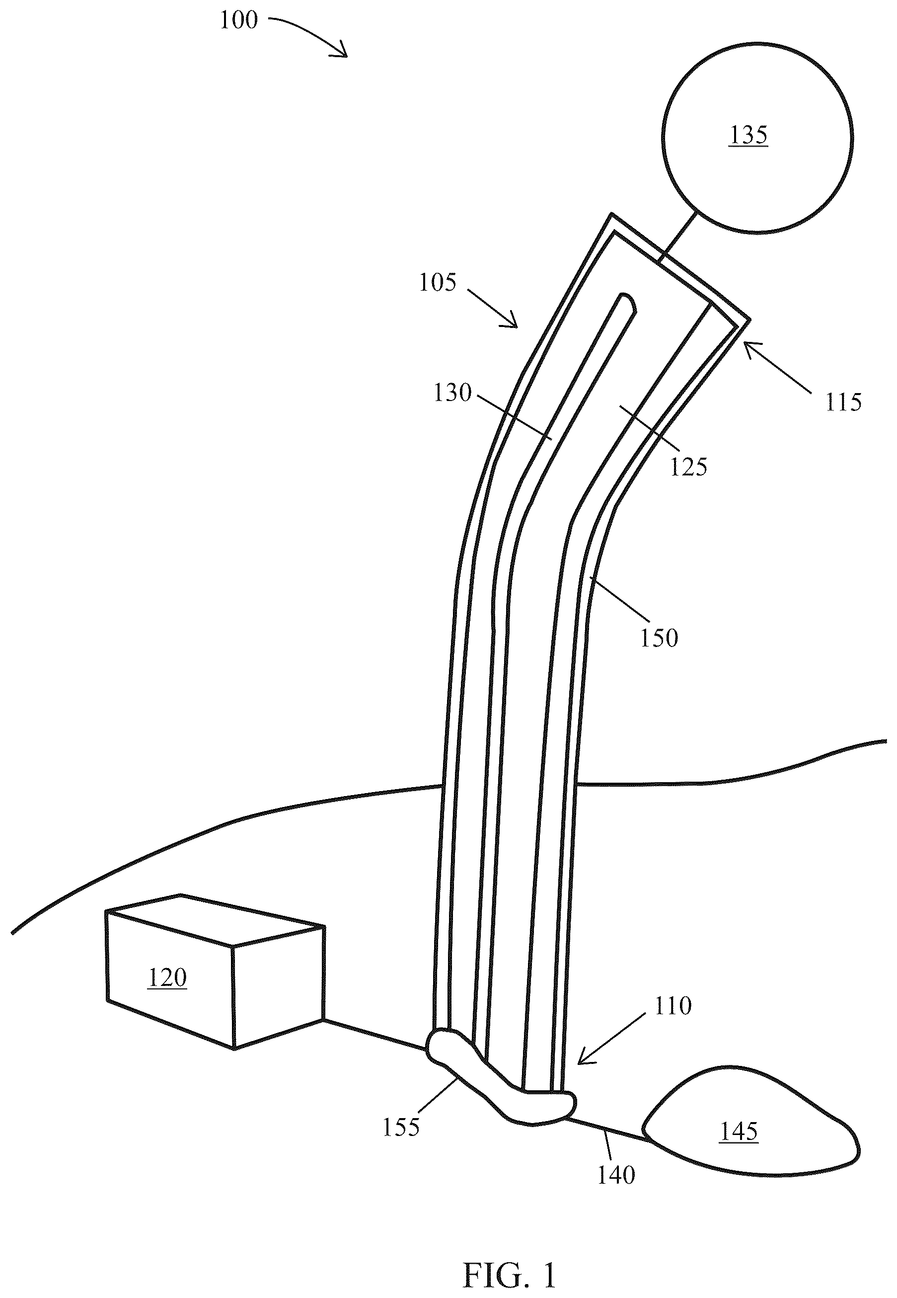 Patent US12297798 — Kelp-inspired marine energy converter — Figure 1