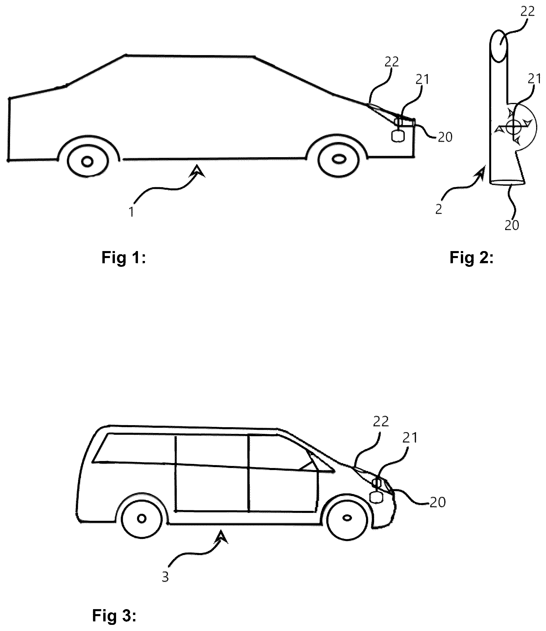 Patent US12297802 — Vertical axis wind turbine system for transportation vehicles — Figure 1