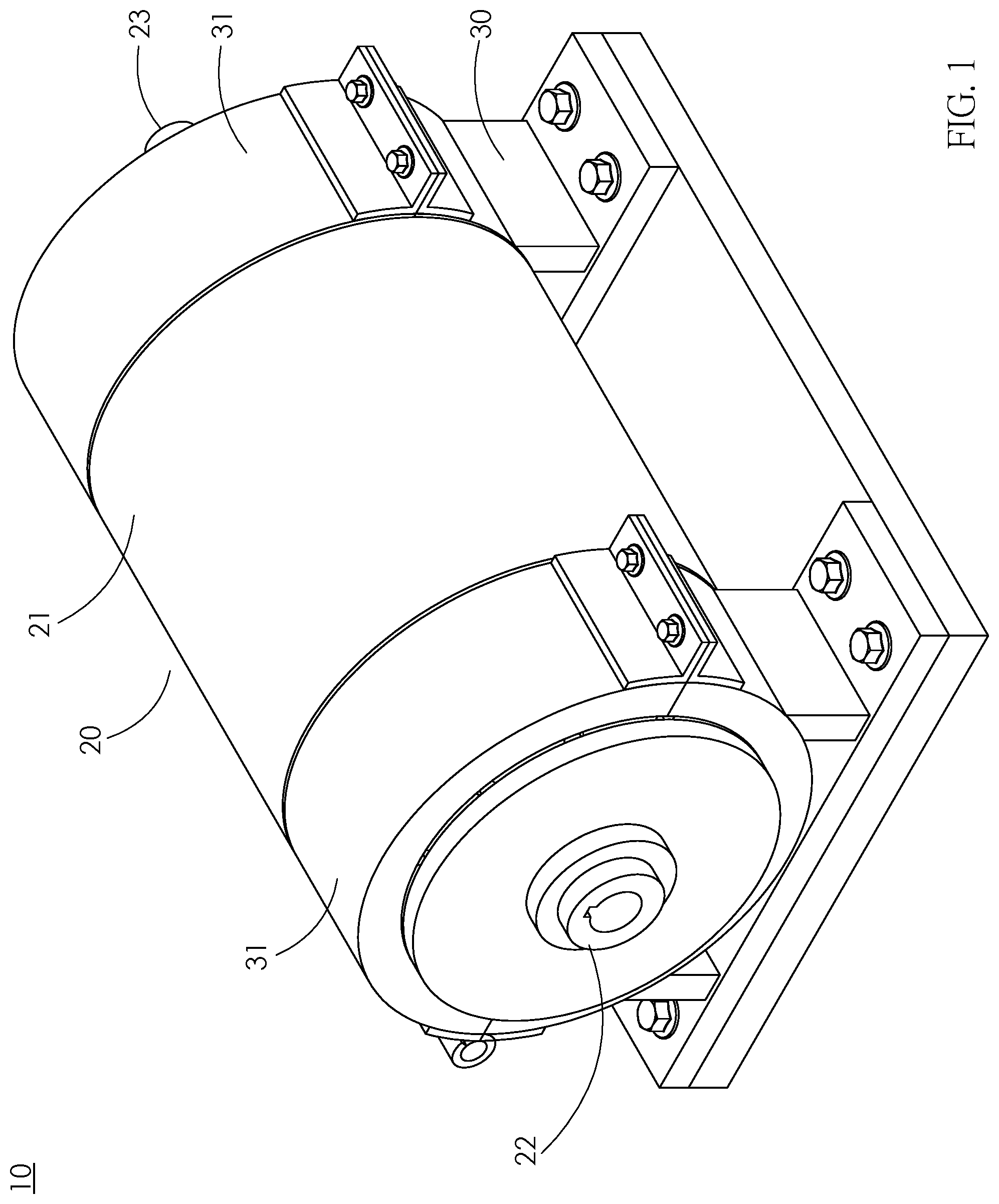 Patent US12297817 — Power output economizing device — Figure 1