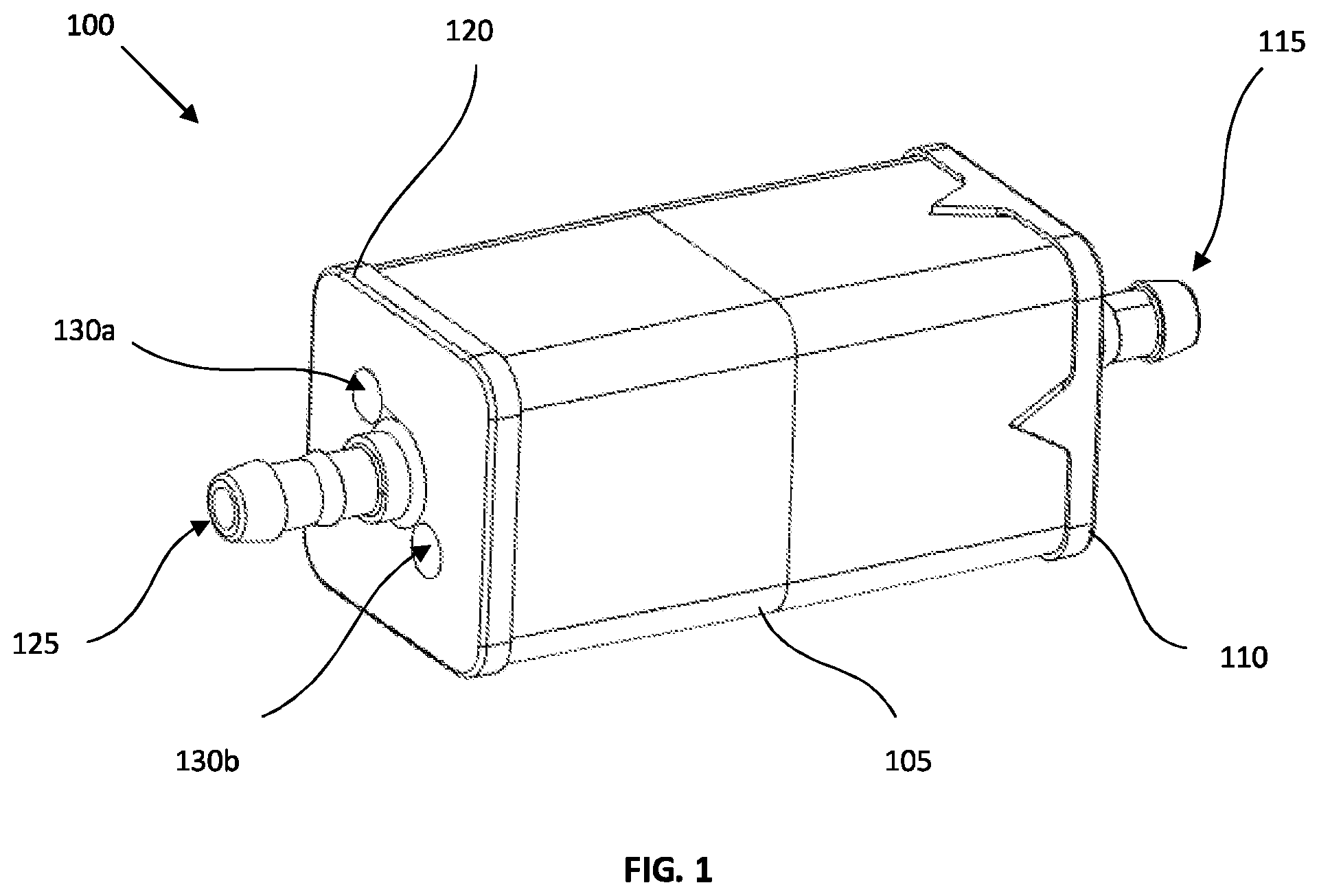 Patent US12297819 — Pulsation damper — Figure 1