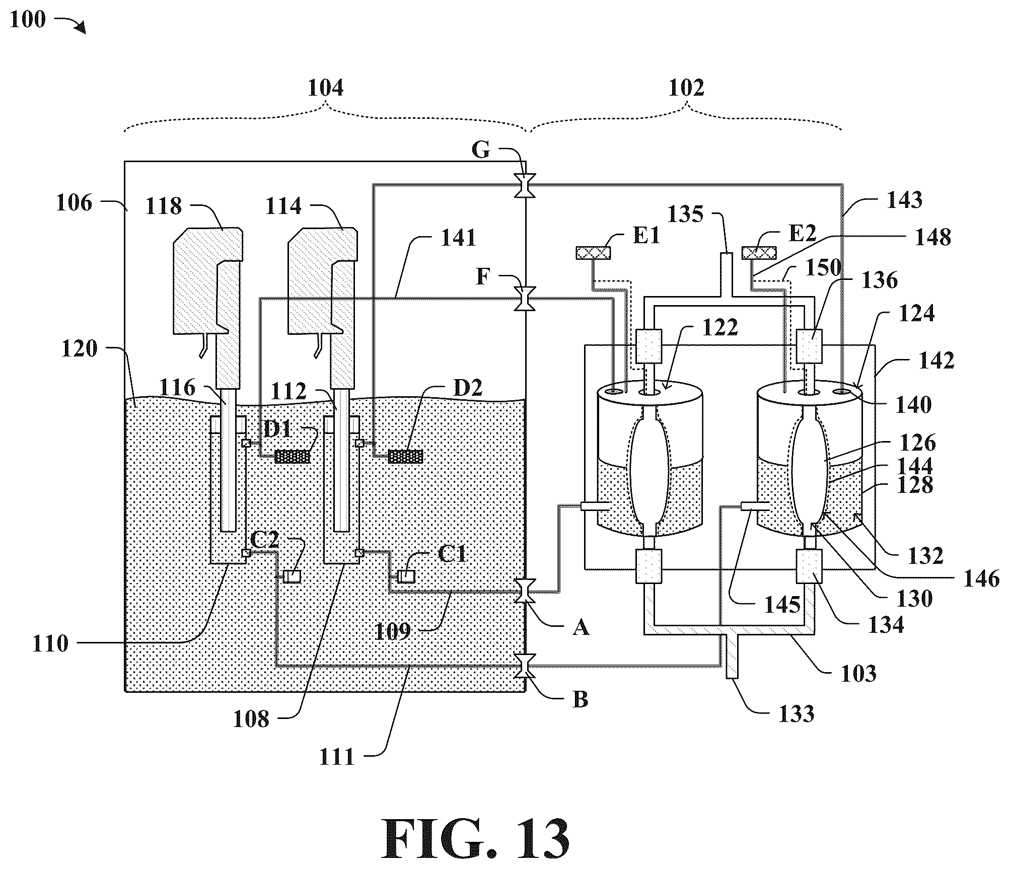 Patent US12297825 Figure 14 – Expandable, inner liner pump