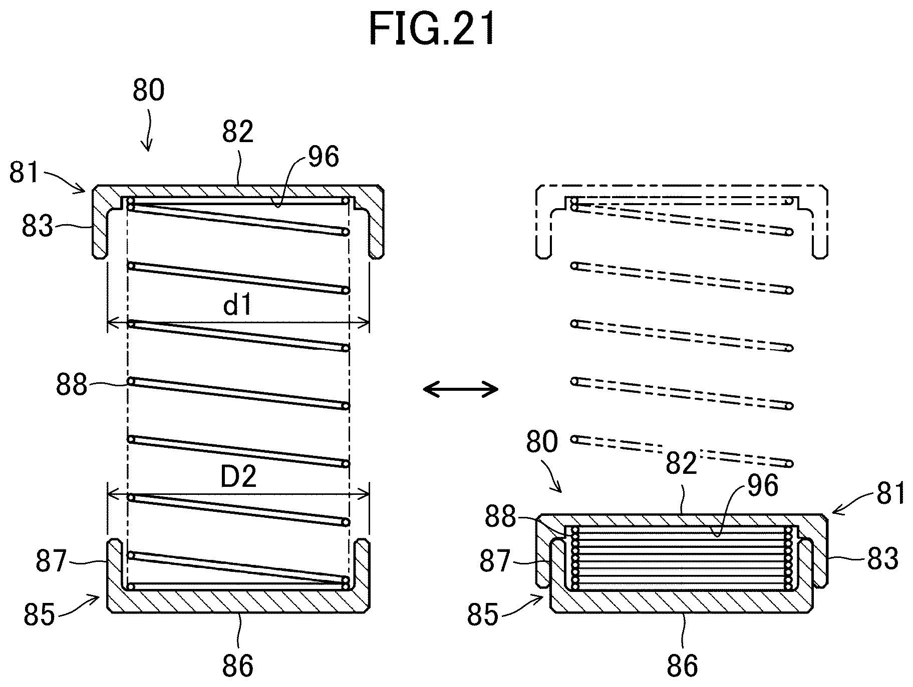Patent US12297830 Figure 14 – Scroll compressor and refrigeration apparatus