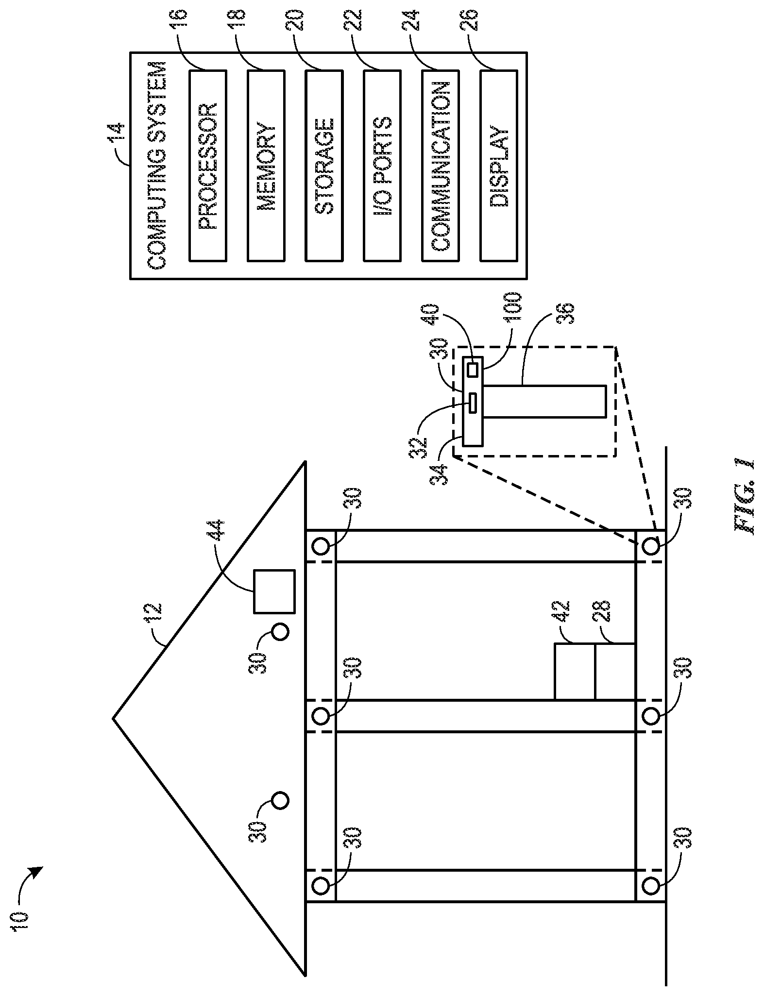 Patent US12297852 — Smart fastener systems and methods — Figure 1