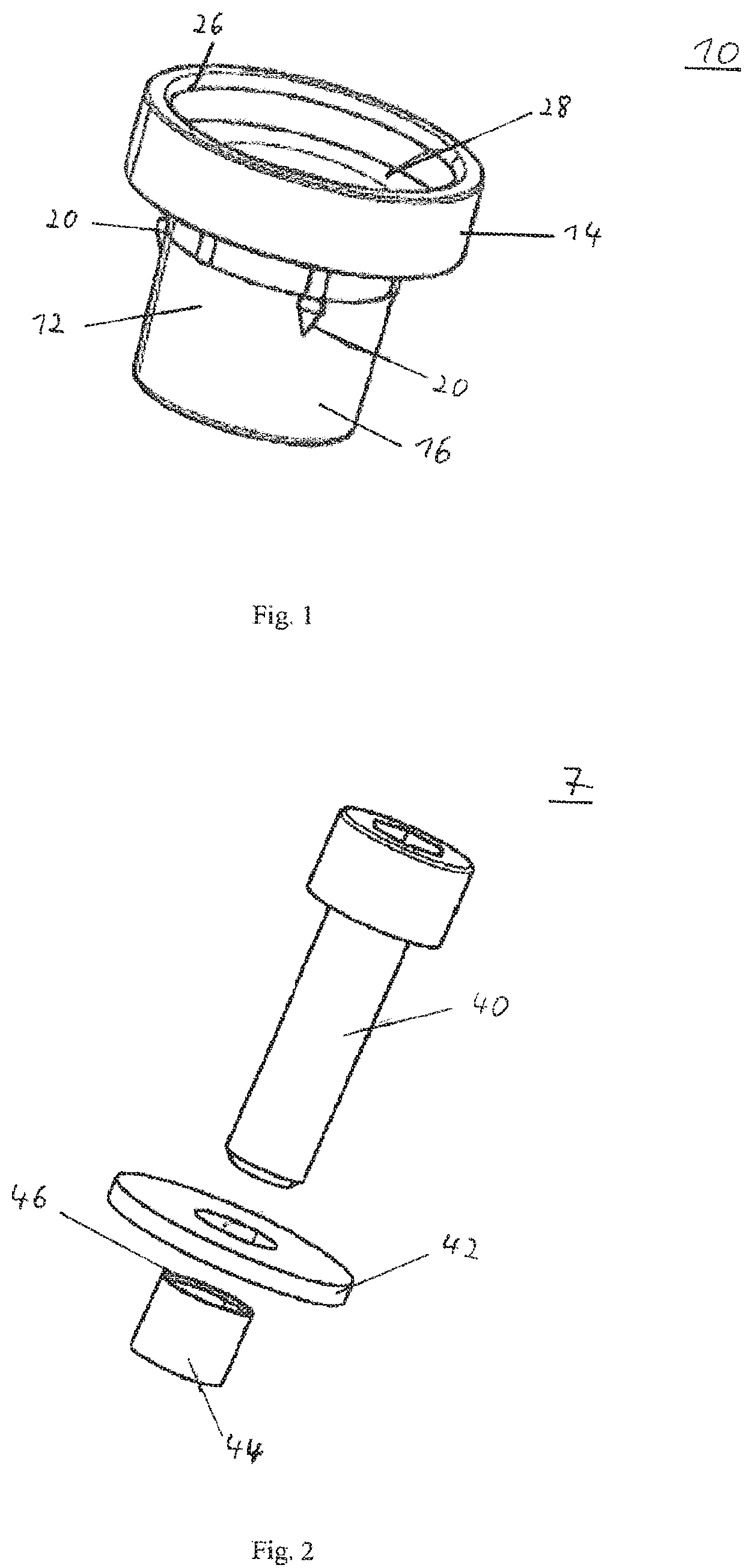 Patent US12297858 — Outer sleeve of a connection element without a female thread and having a damping function, connection element comprising an outer sleeve, and corresponding connection and manufacturing method — Figure 1