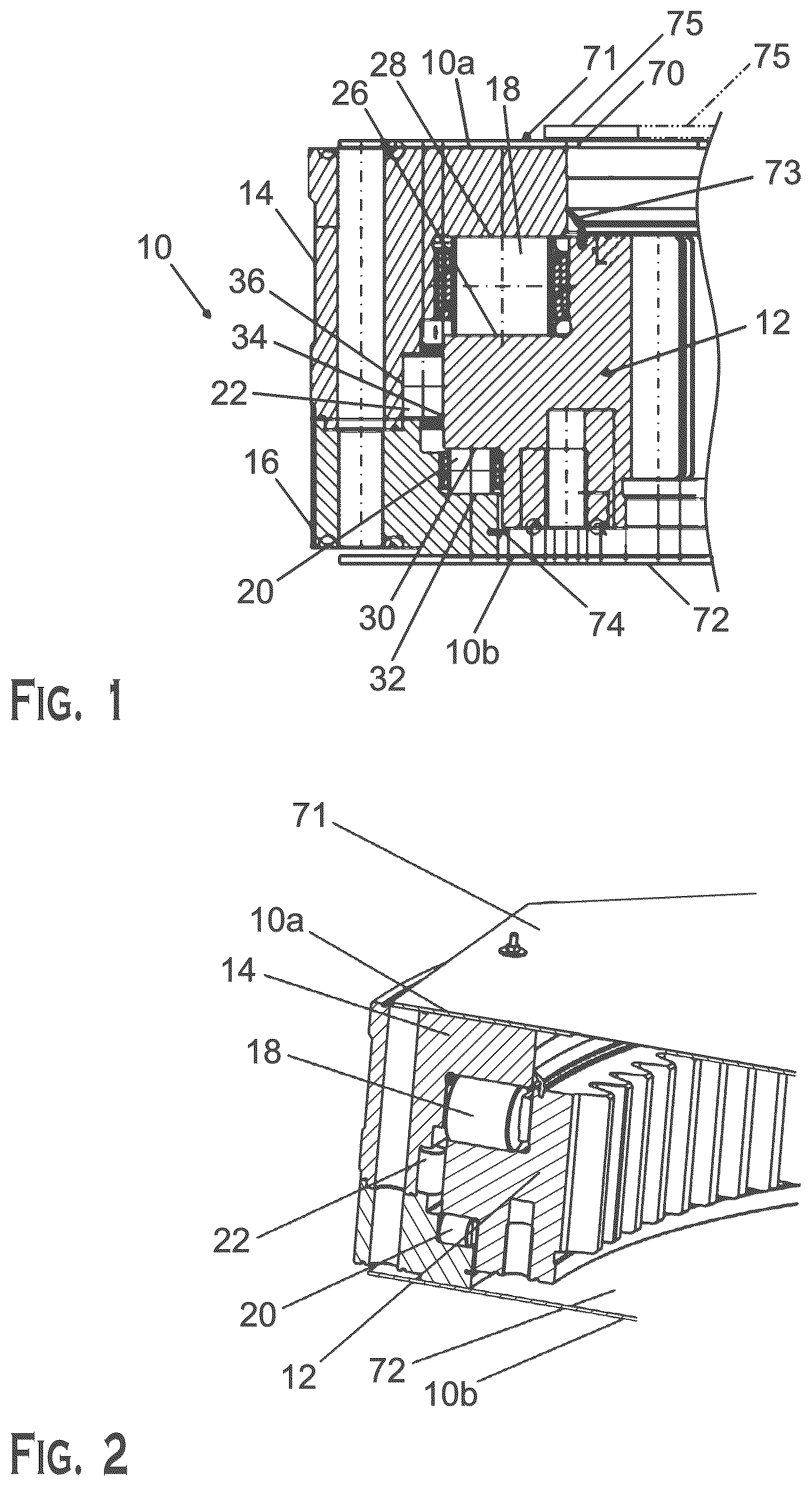 Patent US12297863 — Rolling bearing comprising at least a sensorized axial rolling element, machine comprising said bearing a process for controlling said machine — Figure 1