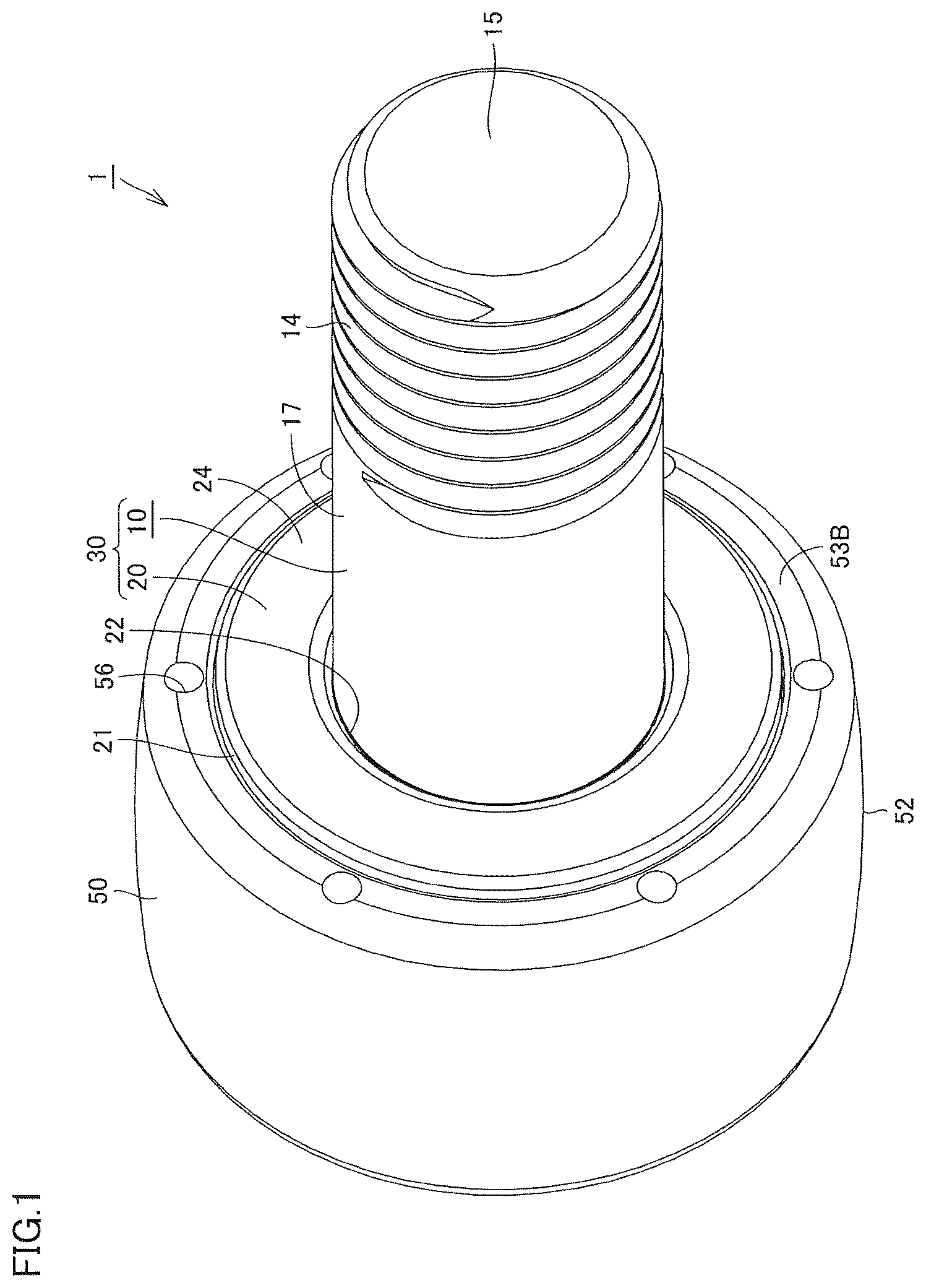 Patent US12297866 — Follower bearing — Figure 1