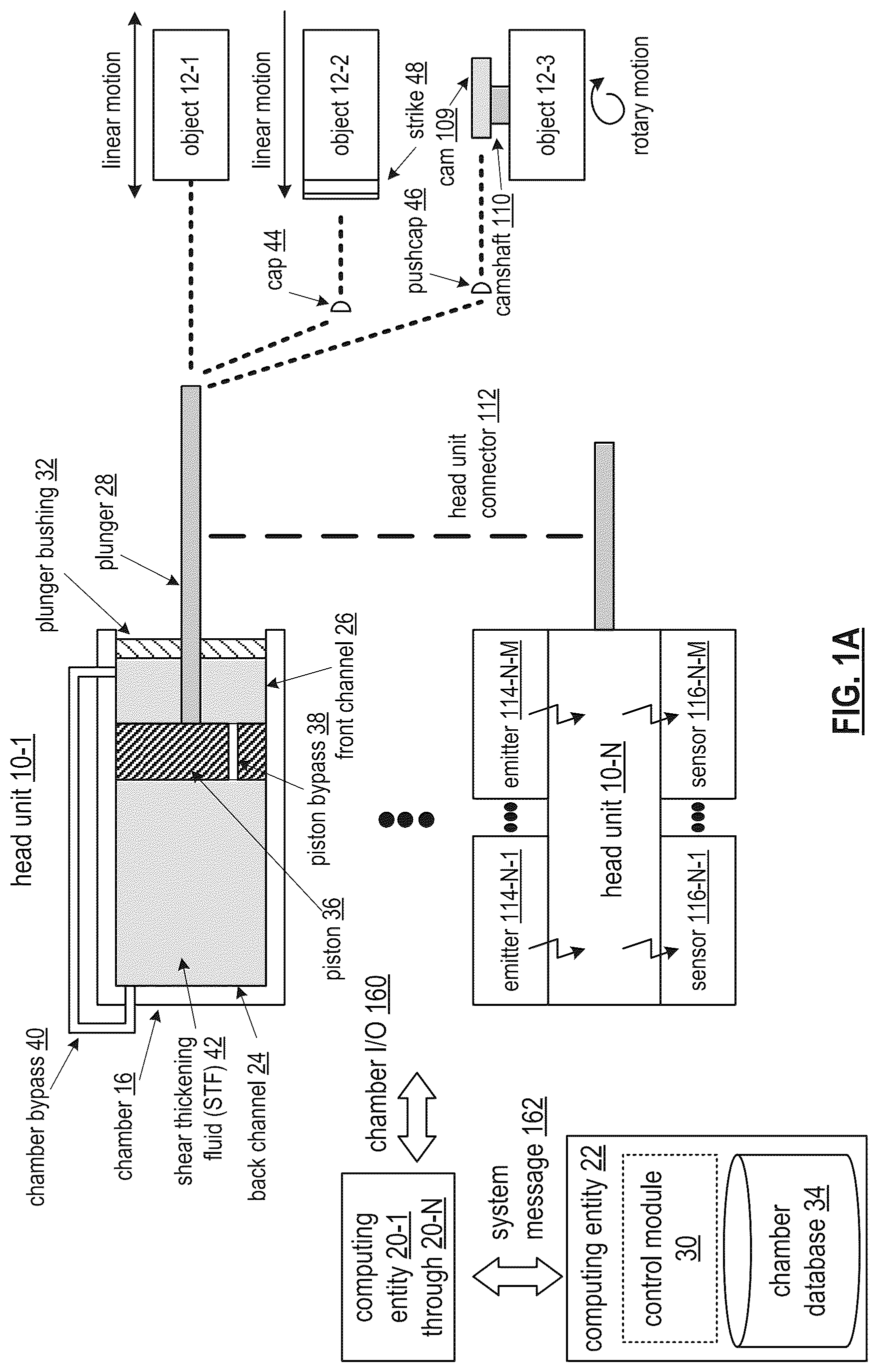 Patent US12297875 — Shear thickening fluid based rotary power shunt mechanism — Figure 1
