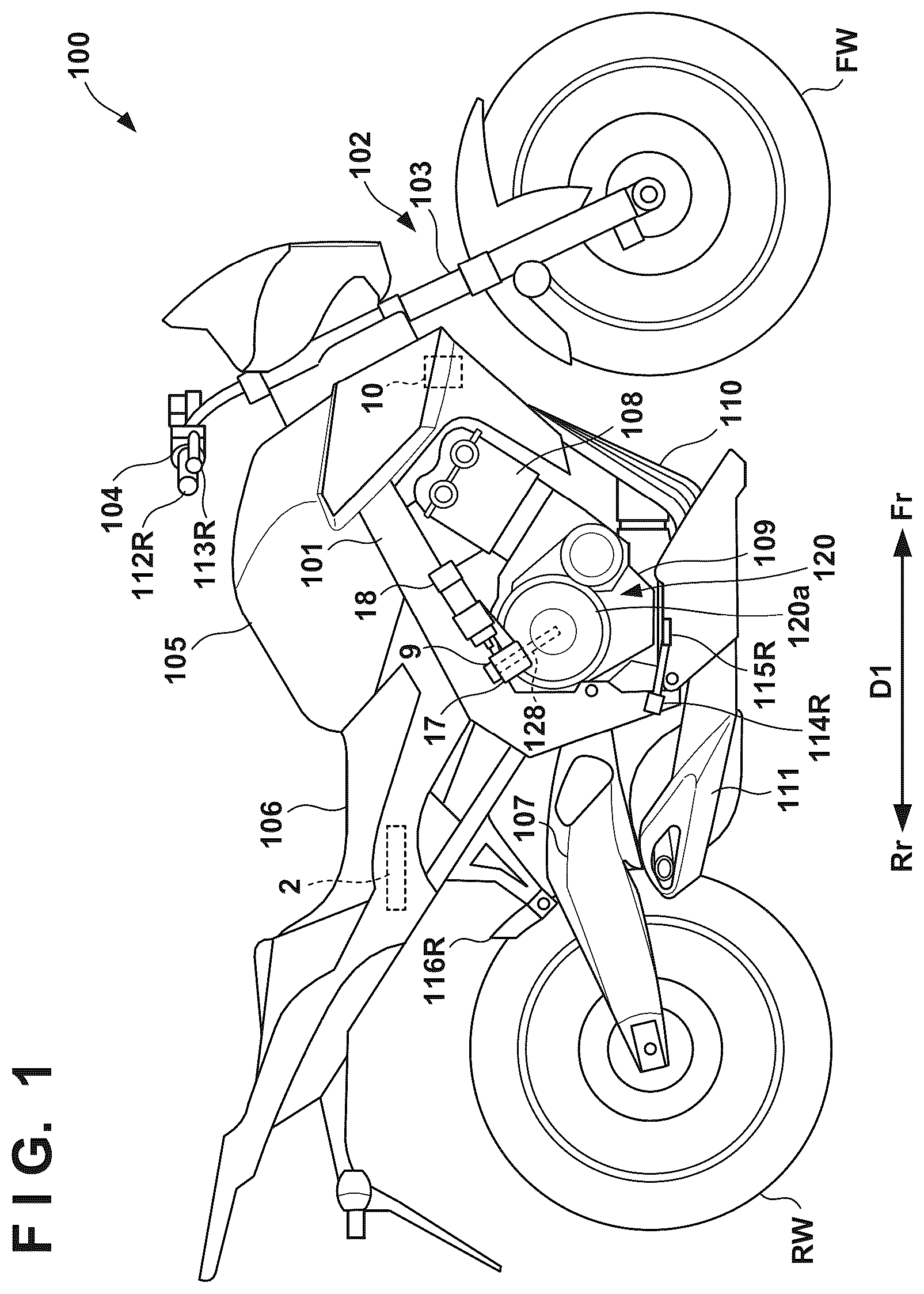 Patent US12297877 — Control device — Figure 1