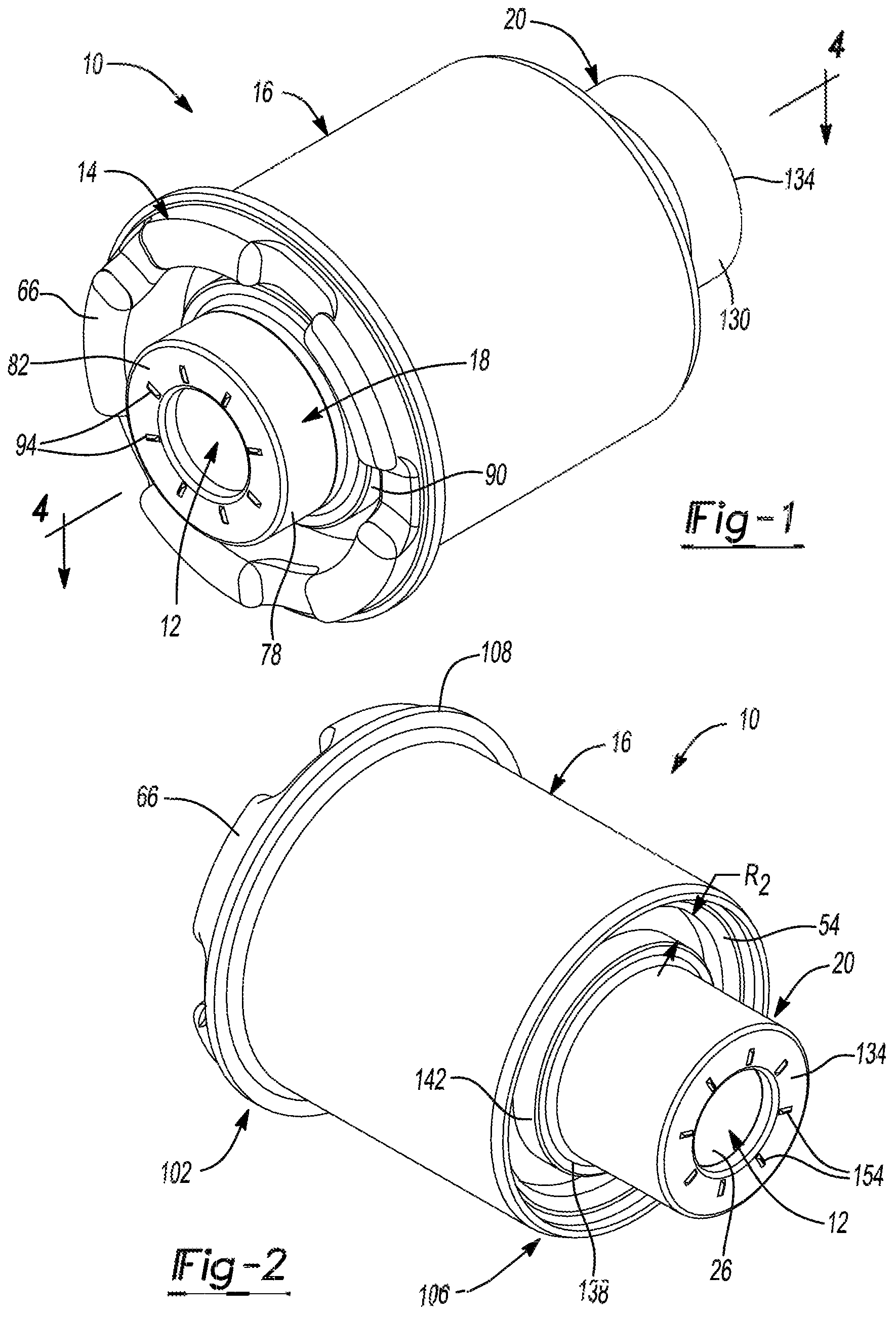 Patent US12297883 — Elastomeric bushing with ferrule — Figure 1