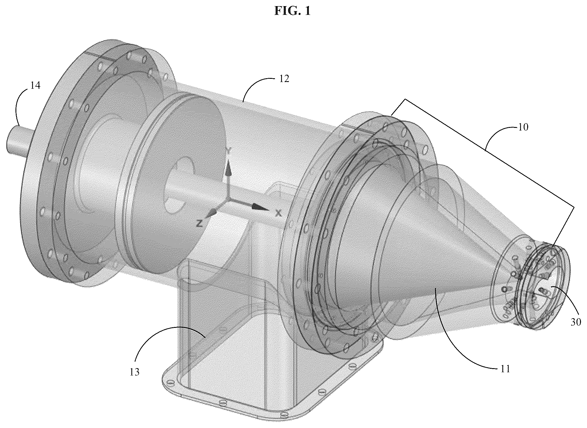 Patent US12297911 — Pressure valve assembly — Figure 1