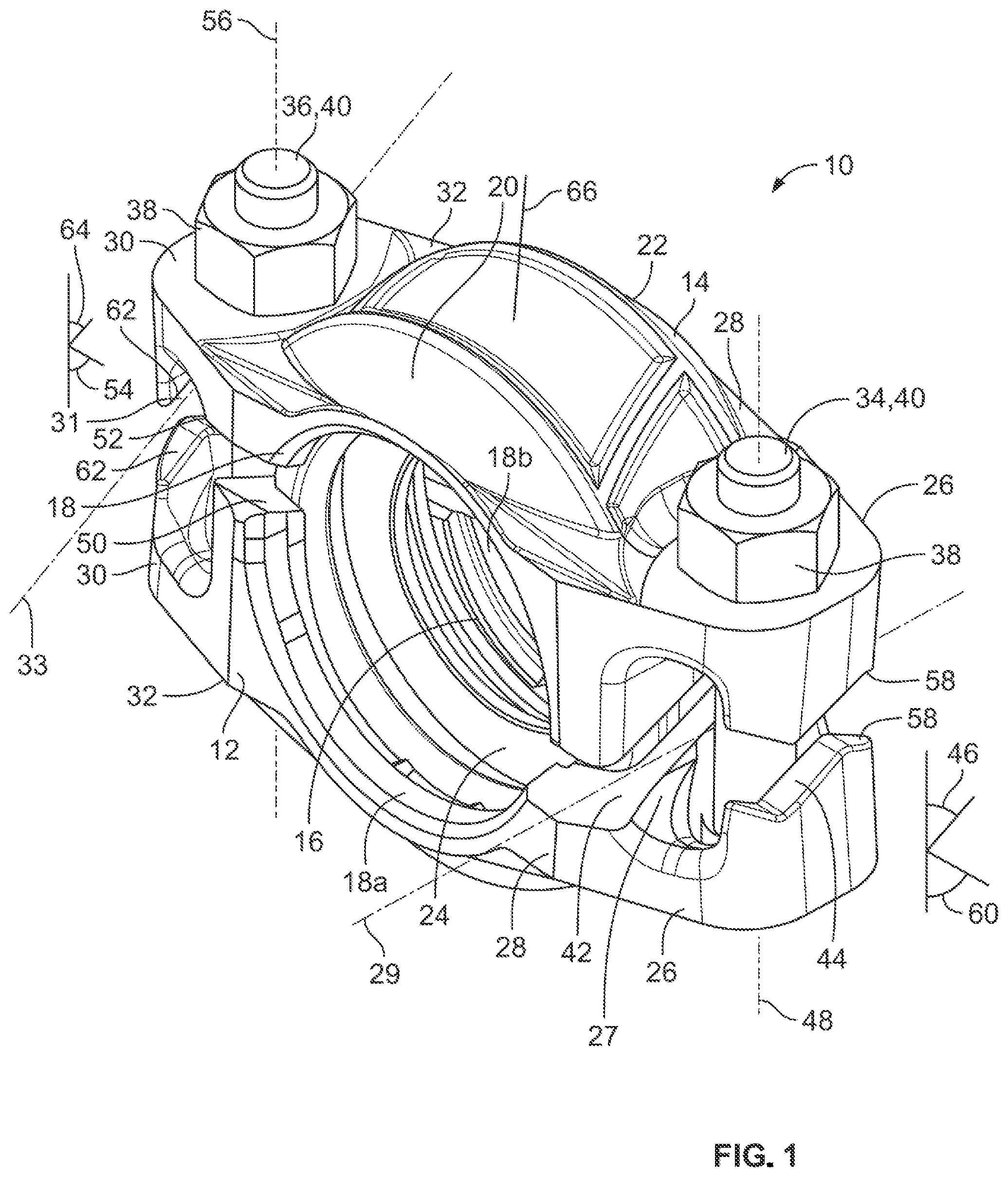 Patent US12297936 Figure 1 – Method of installing a pipe coupling