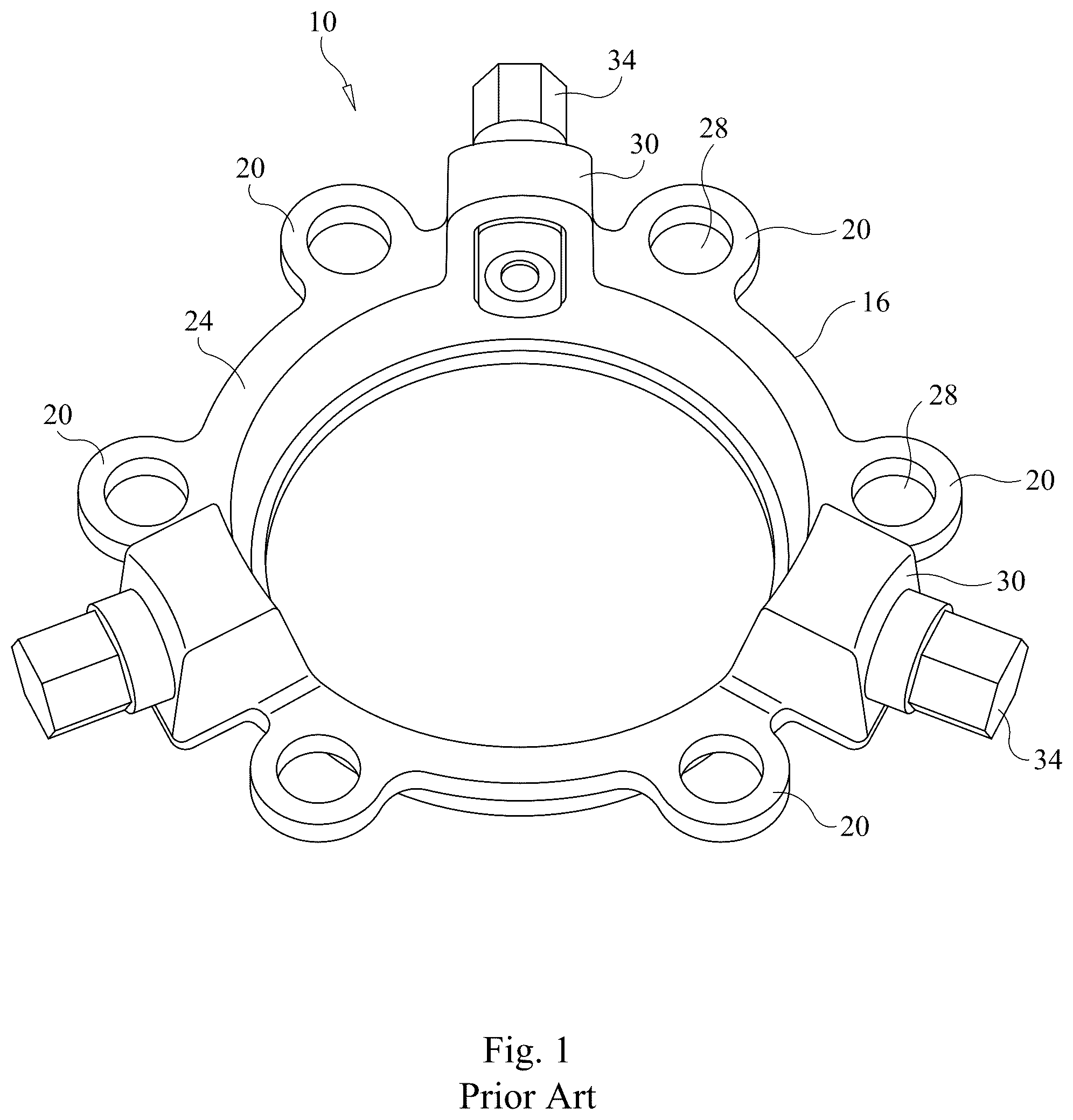 Patent US12297937 — Mechanical joint retainer gland — Figure 1