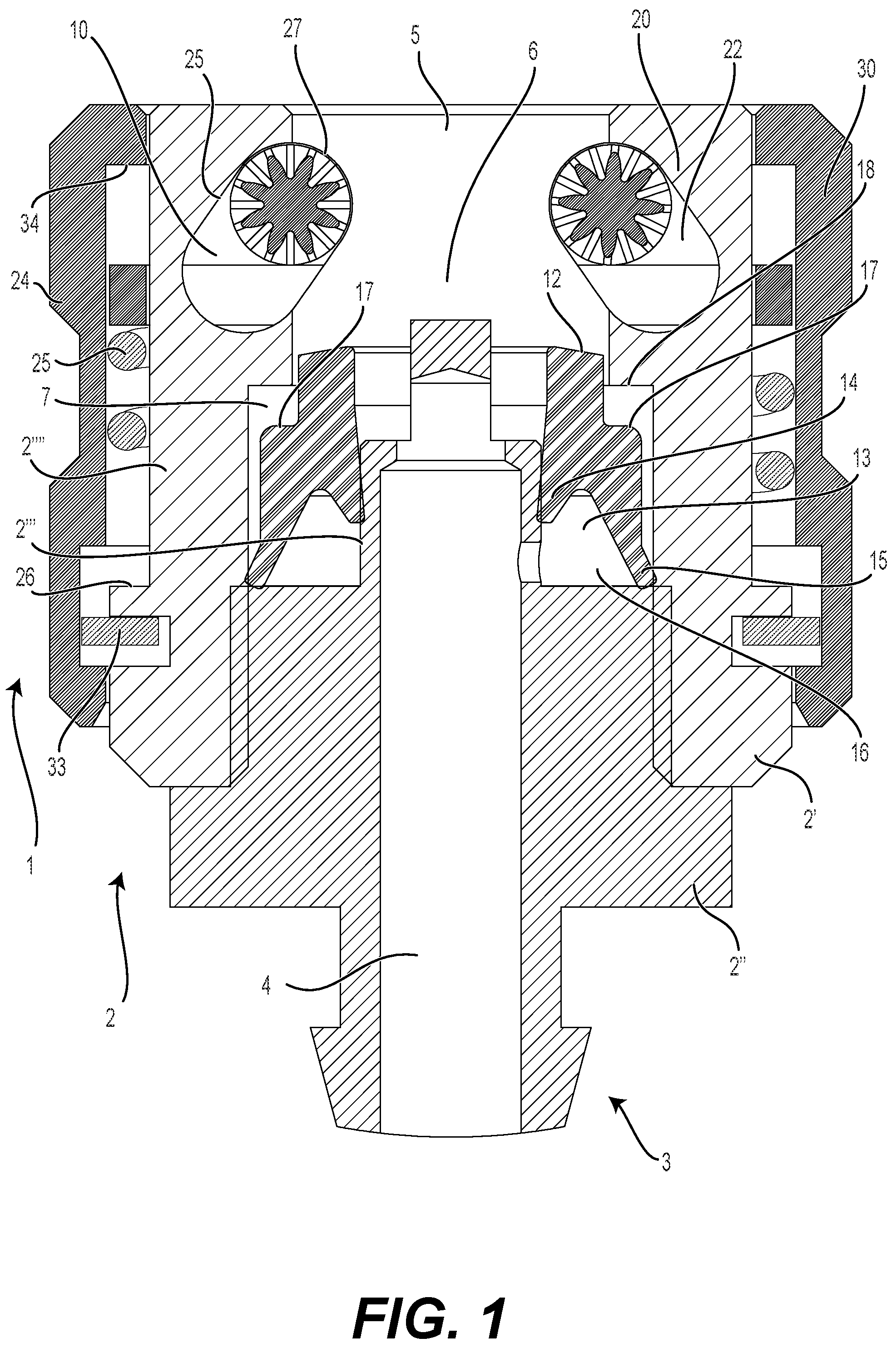 Patent US12297943 — Adapter — Figure 1