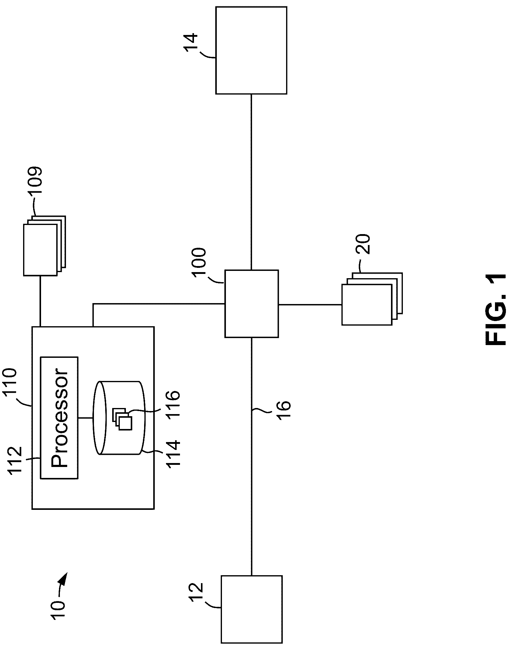 Patent US12297965 — Systems and methods for mixing hydrogen with natural gas — Figure 1