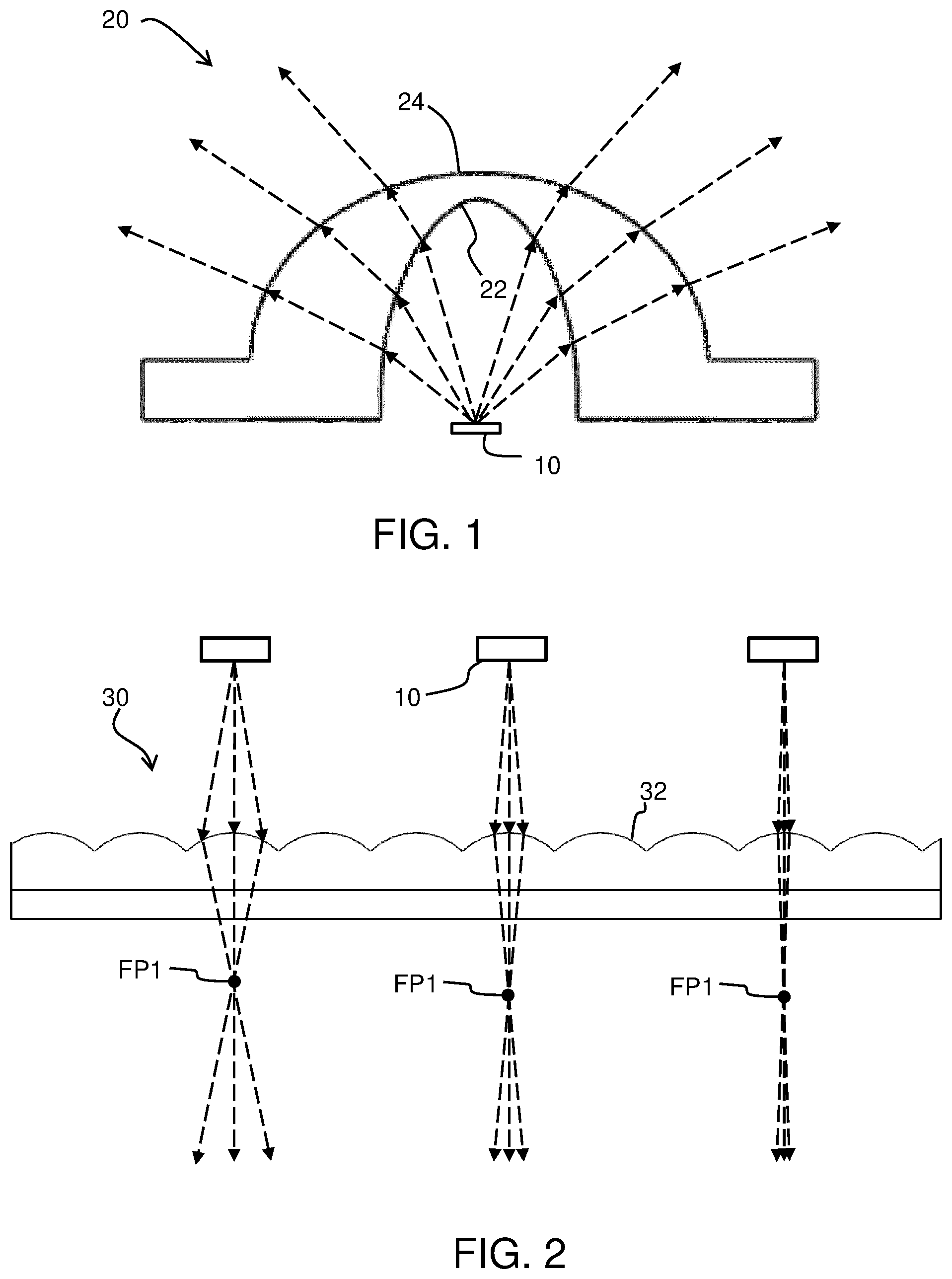 Patent US12297999 — Lens plate and a lighting device having the lens plate — Figure 1