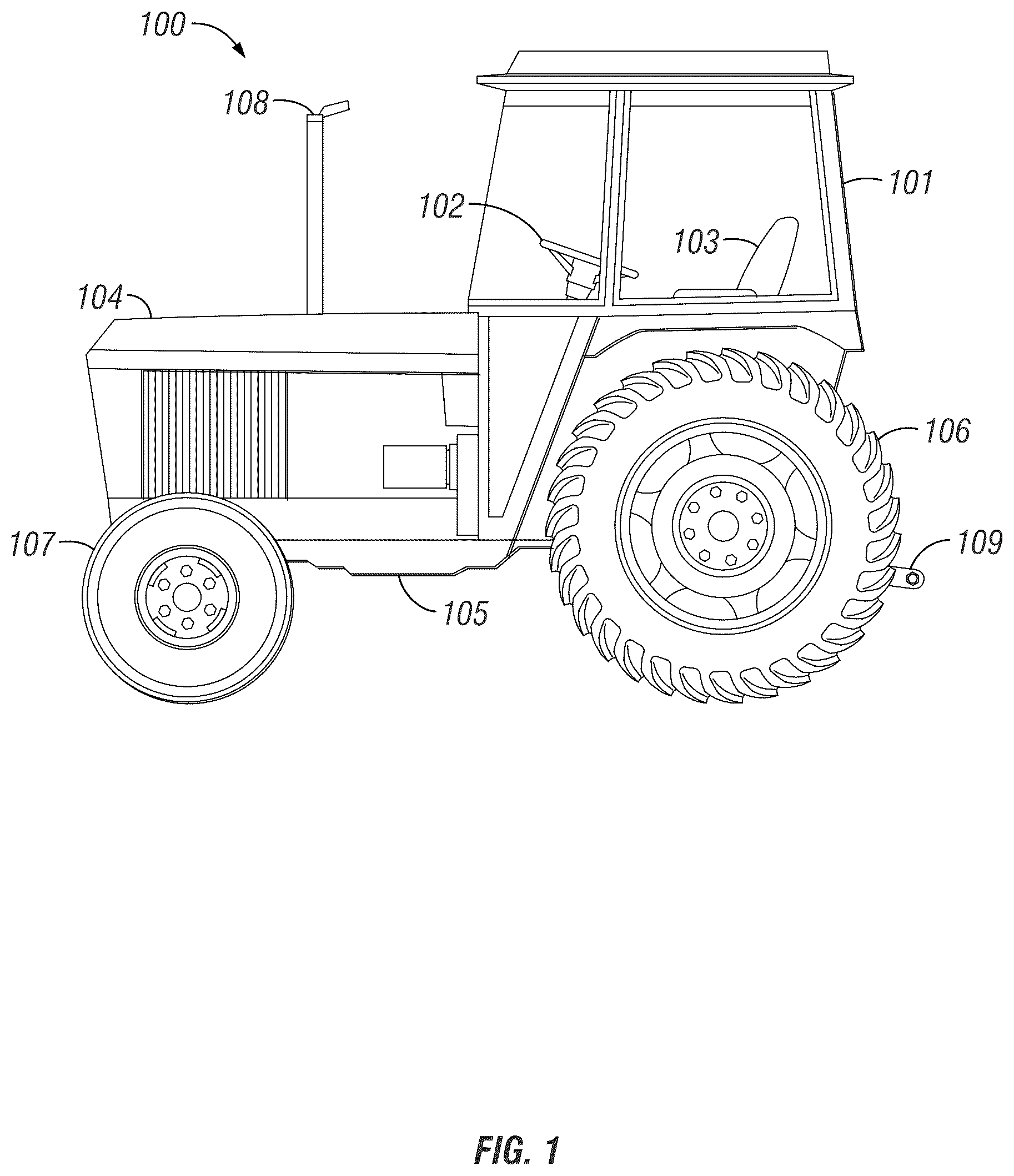 Patent US12302775 — Simultaneous mapped view of historical and realtime geospatial and non-geospatial data — Figure 1