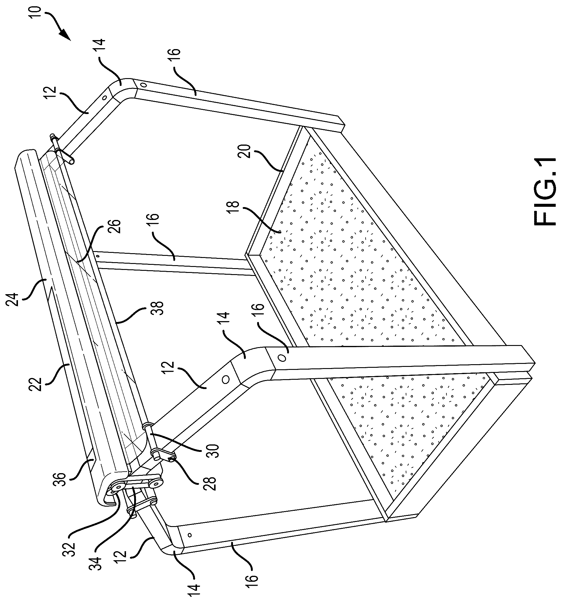 Patent US12302799 — Garden protection system — Figure 1