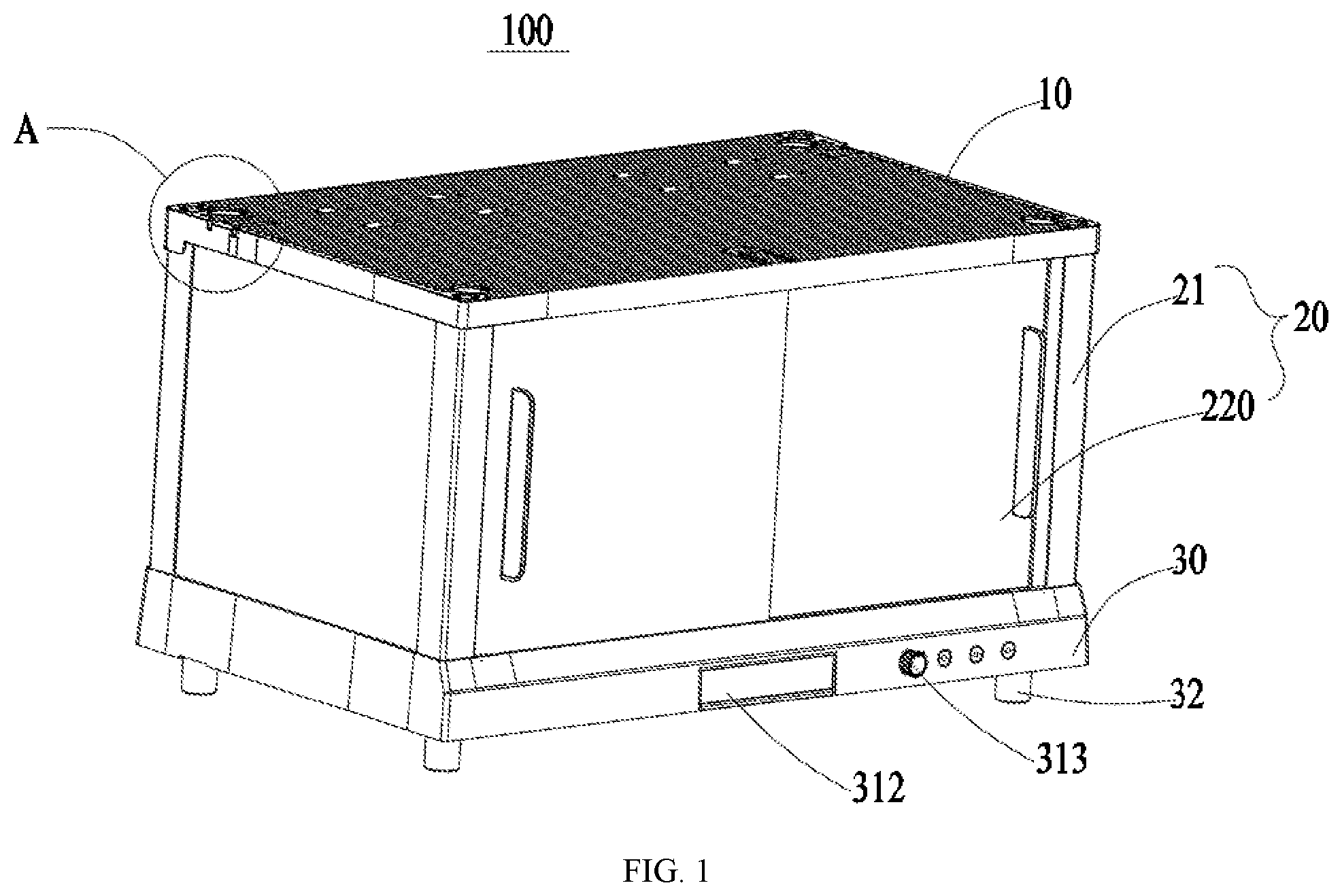Patent US12302857 — Animal keeping device and equipment — Figure 1