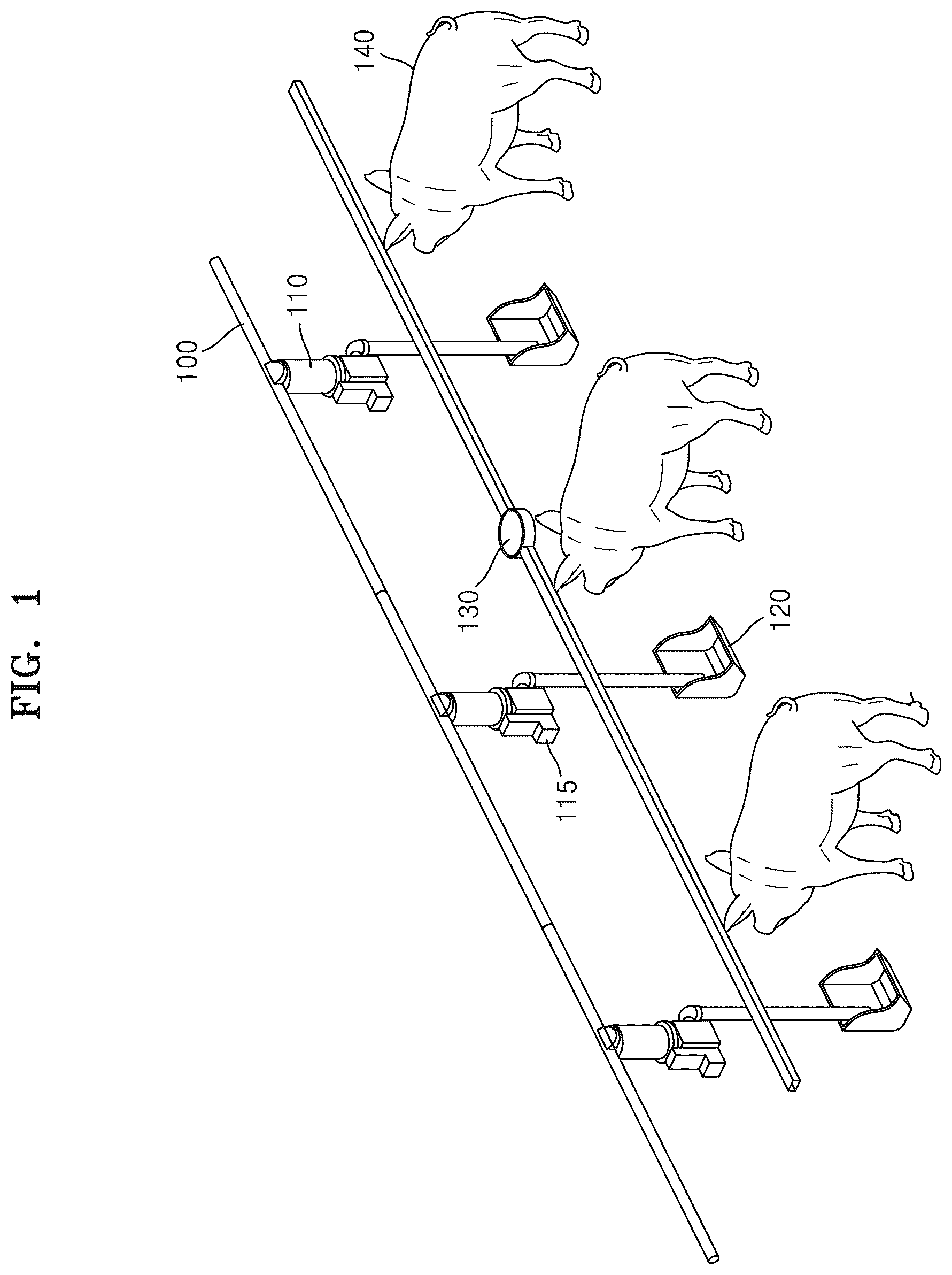 Patent US12302870 — Method of controlling amount of fodder for sows based on artificial intelligence and apparatus therefor — Figure 1