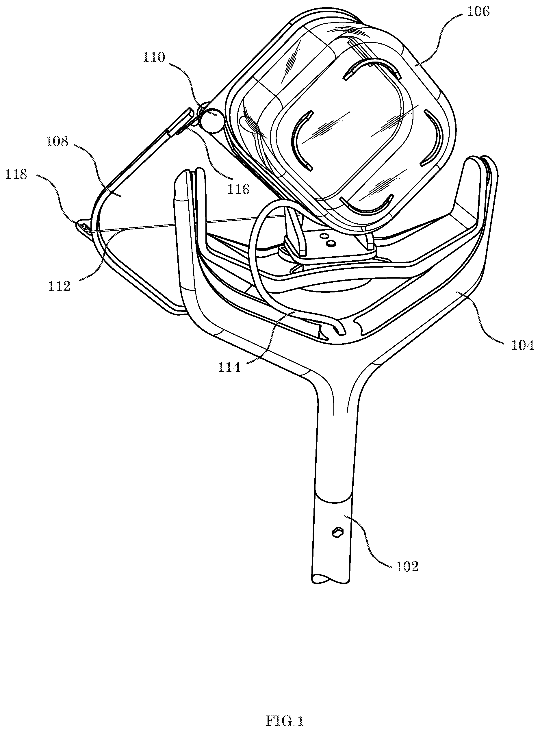 Patent US12302890 — Reusable non-lethal insect trap — Figure 1