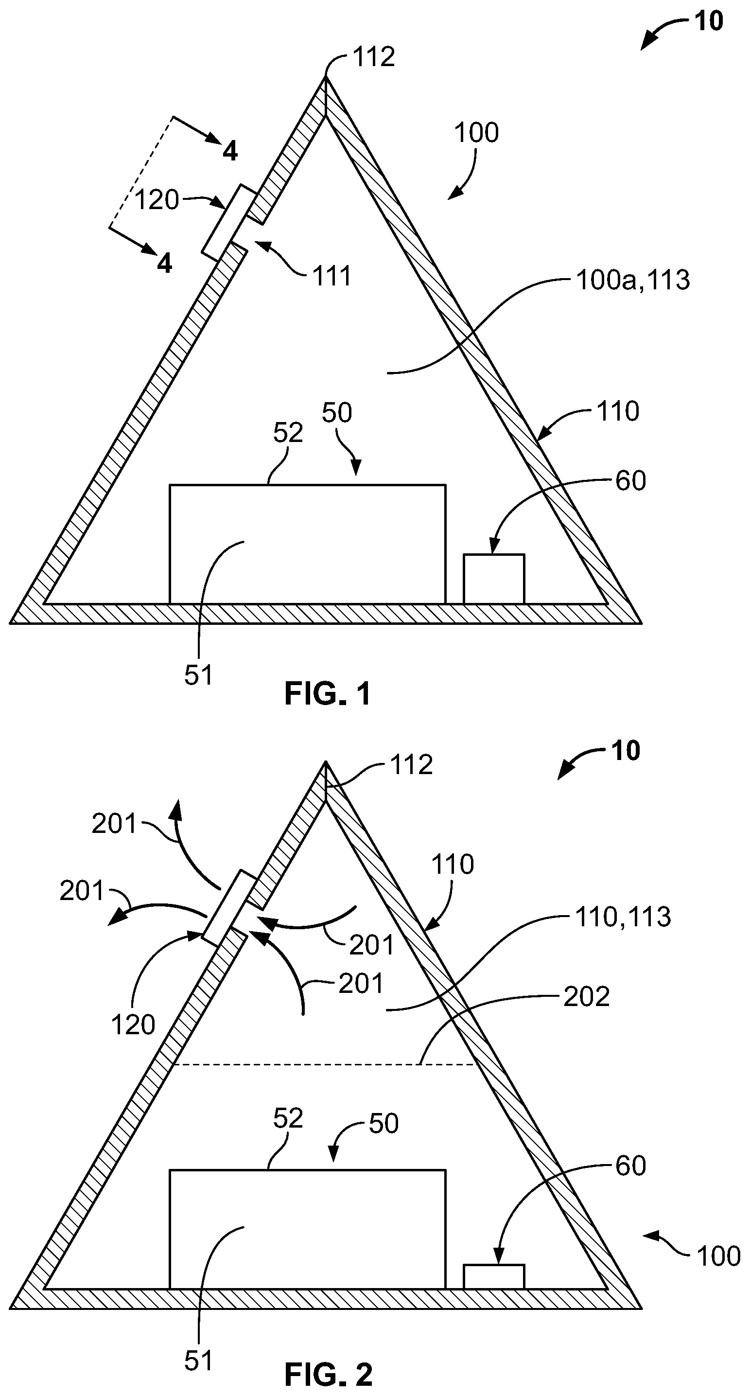 Patent US12302915 — Packaging with pressure driven oxygen egress — Figure 1