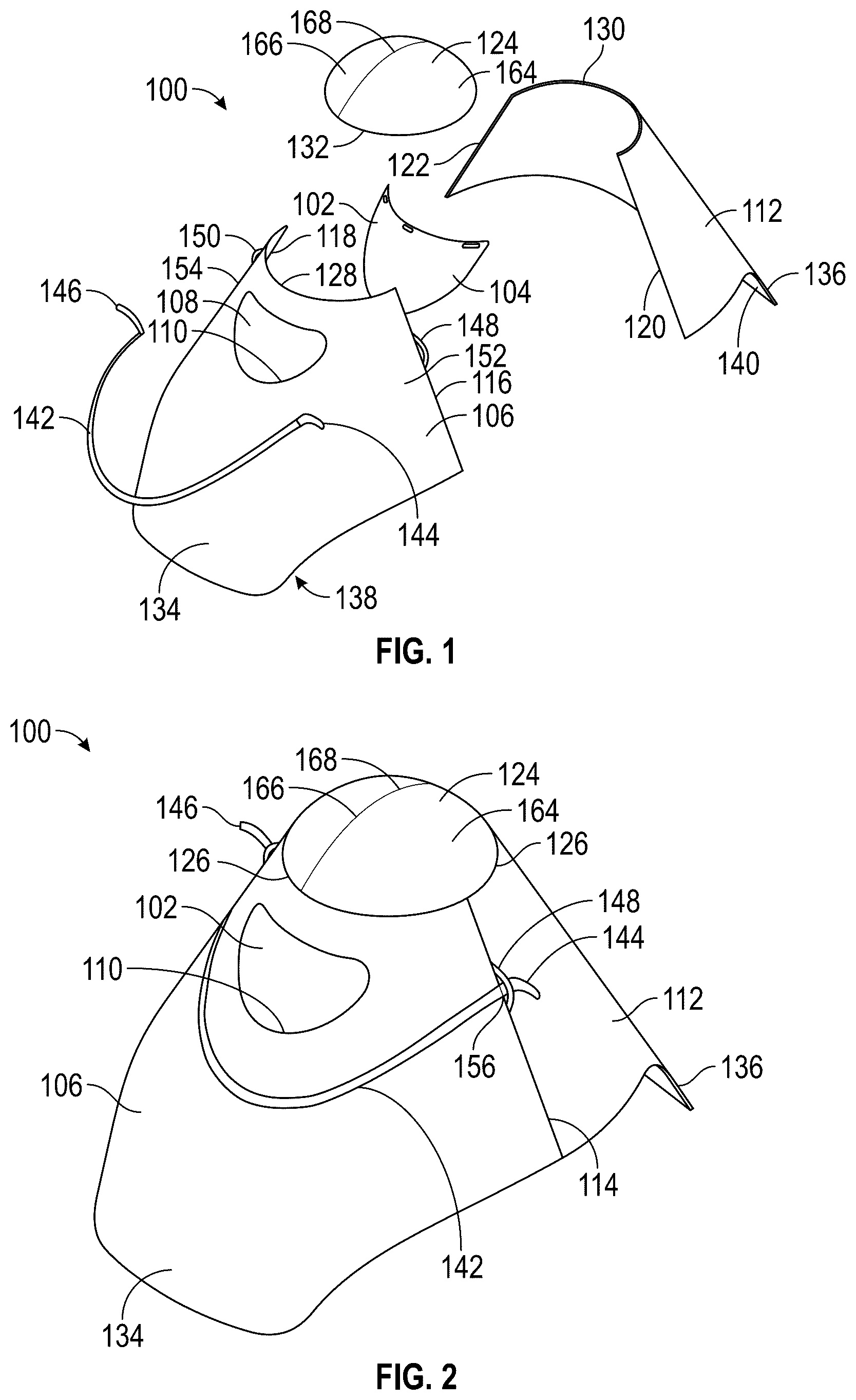 Patent US12302964 — Personal protection system and method — Figure 1
