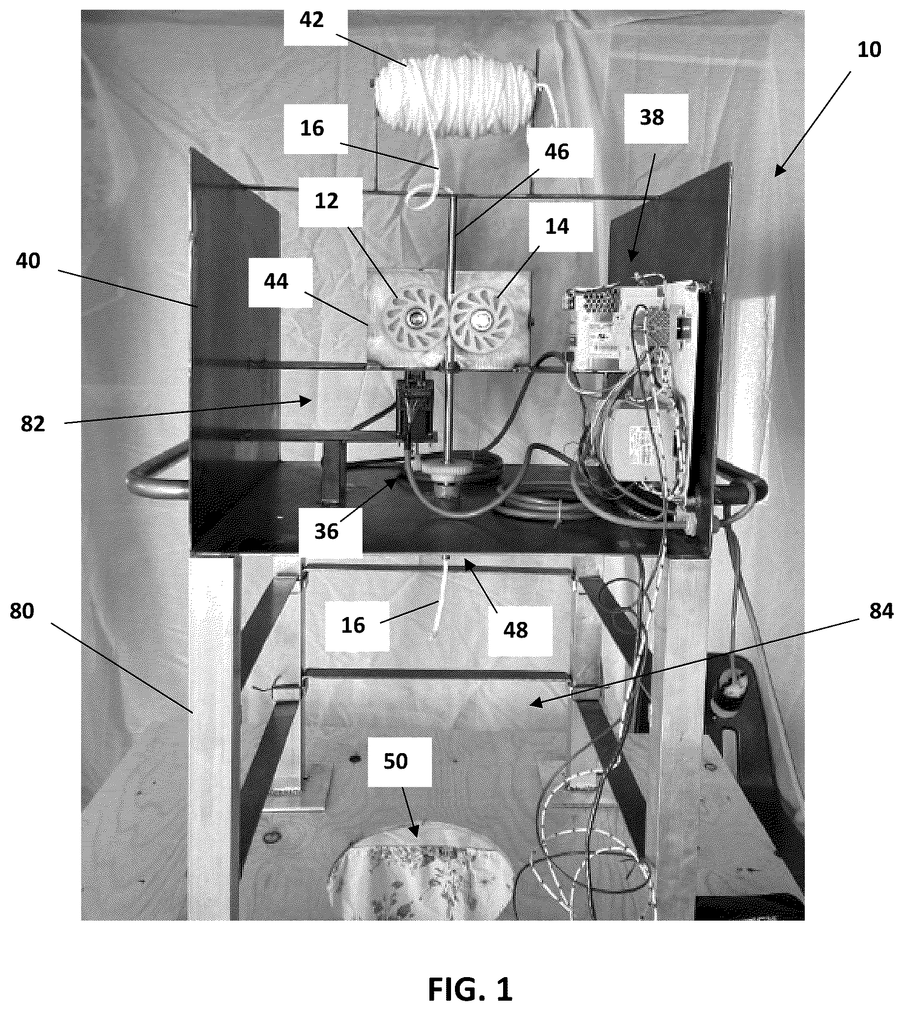 Patent US12302971 — System and method for forming a garland — Figure 1